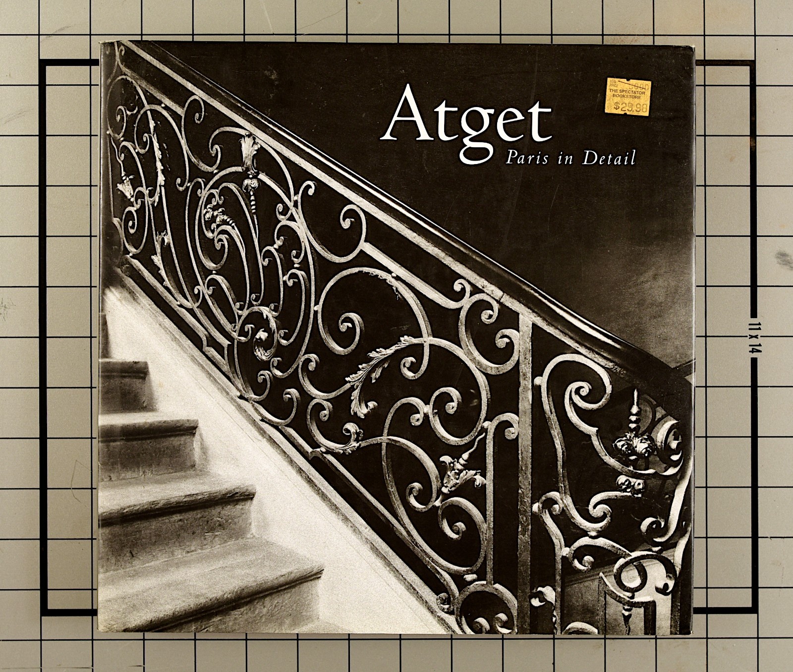 Atget Paris in Detail Eugene Atget Josiane Sartre Flammarion 2002 Photobook EXC+