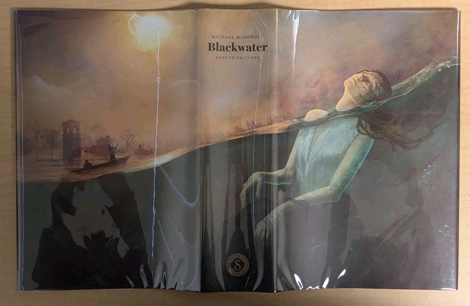 🐊Michael McDowell BLACKWATER Suntup ARTIST ED SIGNED Dust Jacket Slipcase