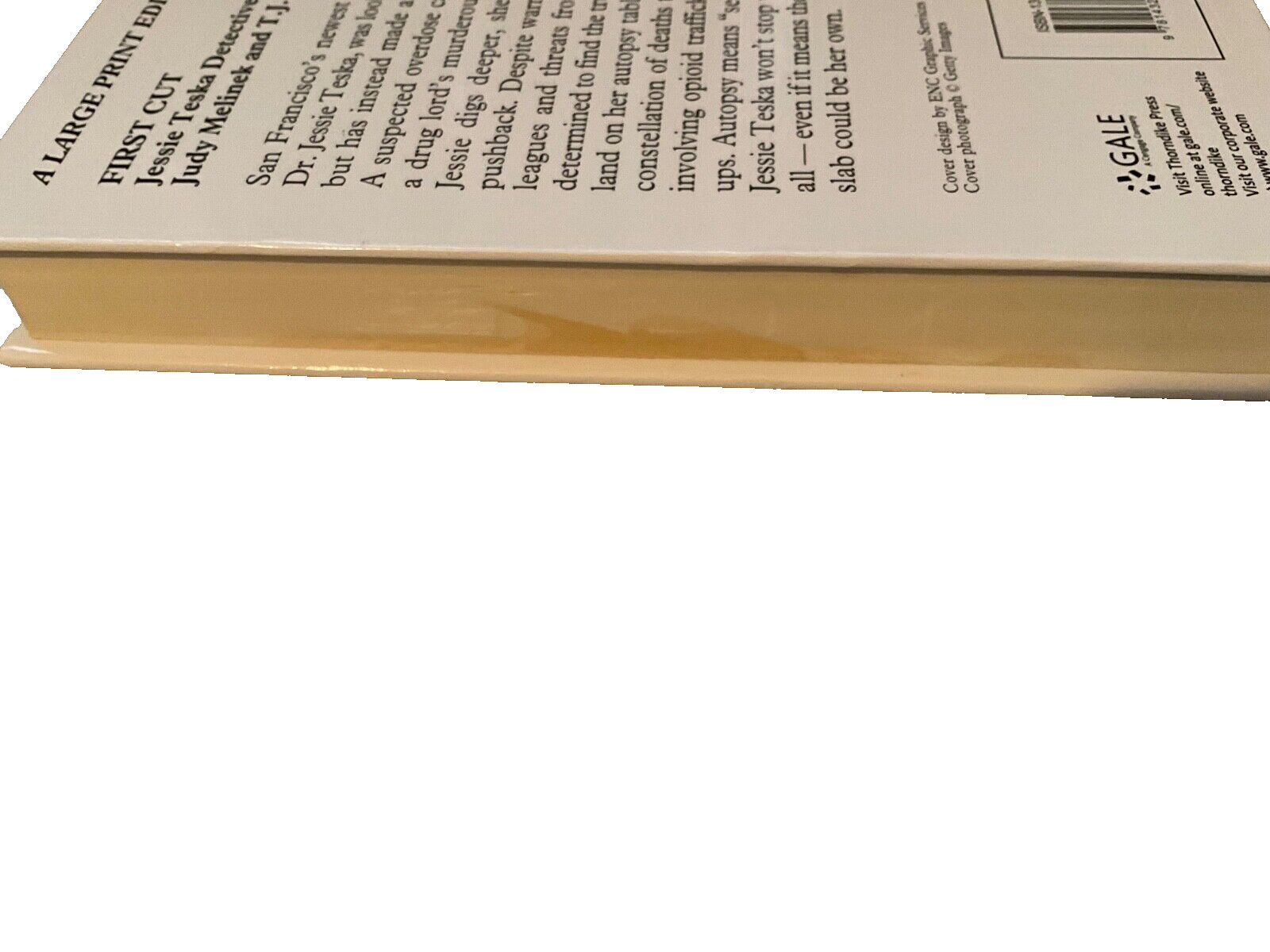 FIRST CUT BY JUDY MELINEK, ex. library