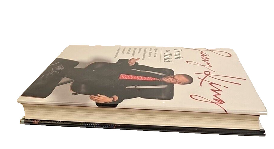 Truth be Told by Larry King HCDJ First US Edition First Print 2011