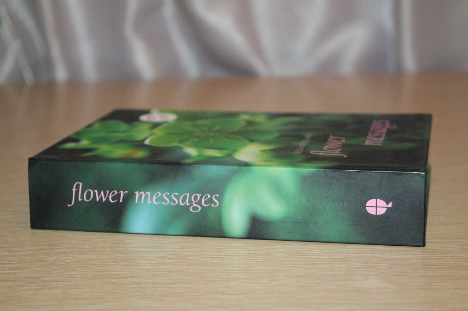 Flower Messages by Melanie Eclare (2005, Hardcover/Cards,Flash Cards) COMPLETE