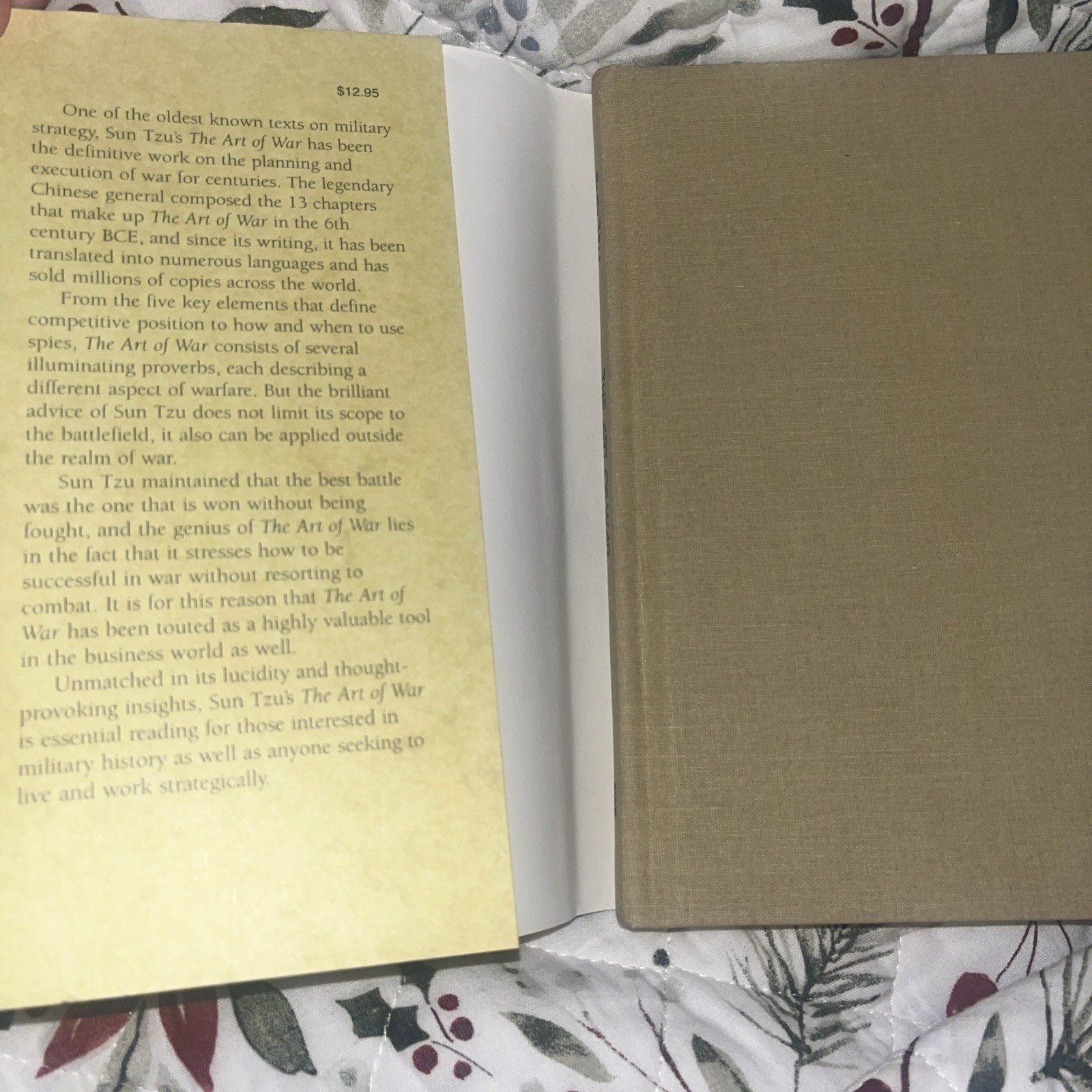 The Art of War Sun Tzu Sweetwater Press 2006 By Cliff Road Books HCDJ