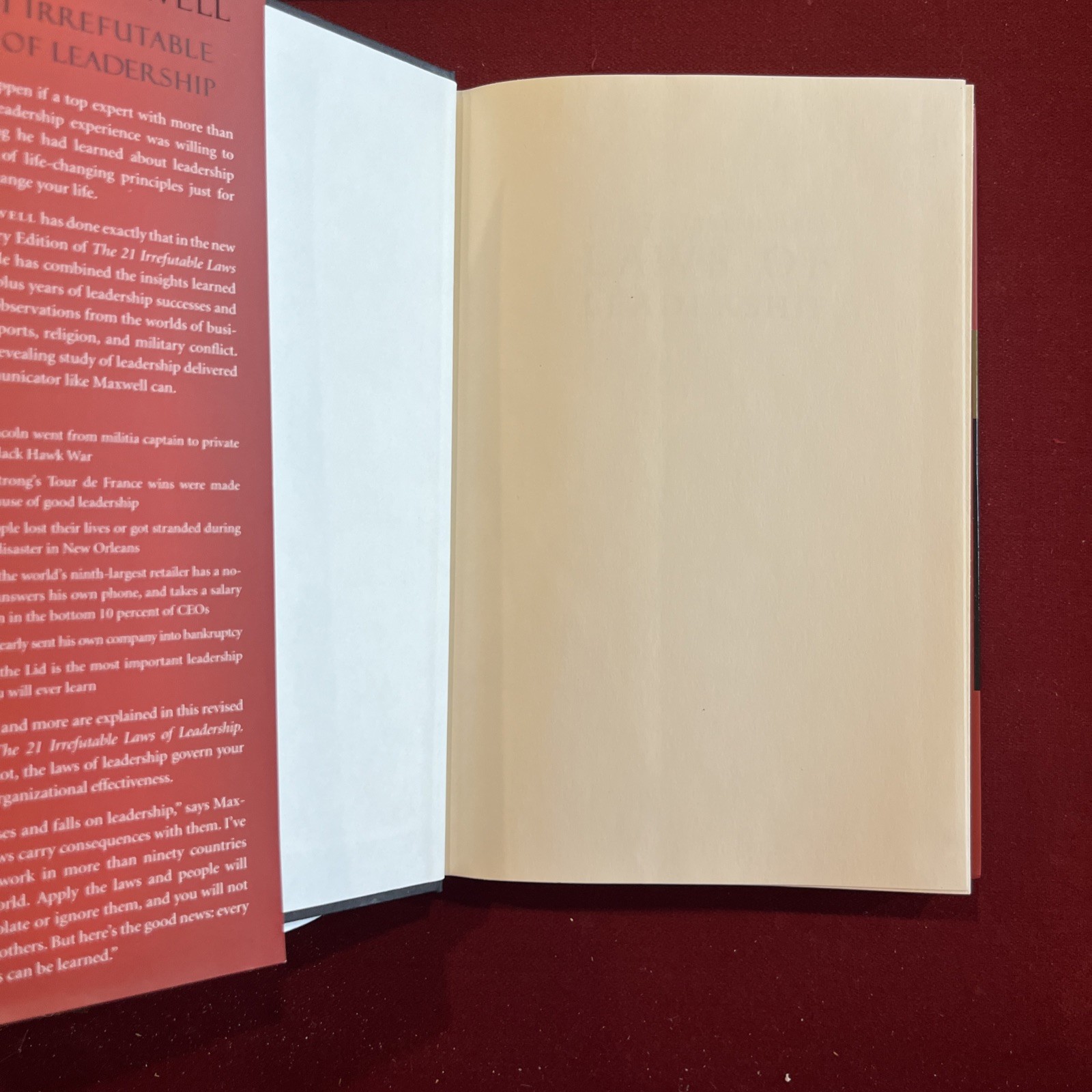 Lot 4 John C. Maxwell Books Leadership Discipline Parenting Hardcover