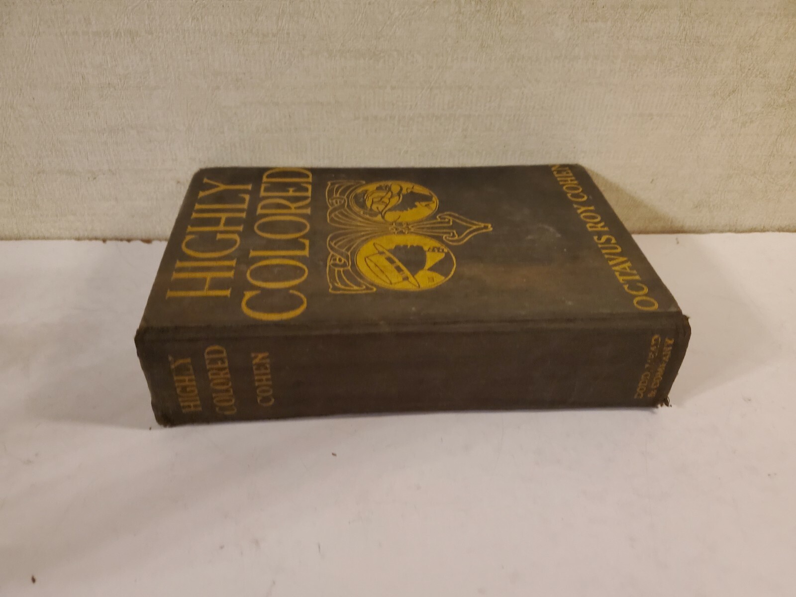 Highly Colored by Octavus Roy Cohen,Dodd Mead and Company, 1921,2nd Edition,B175