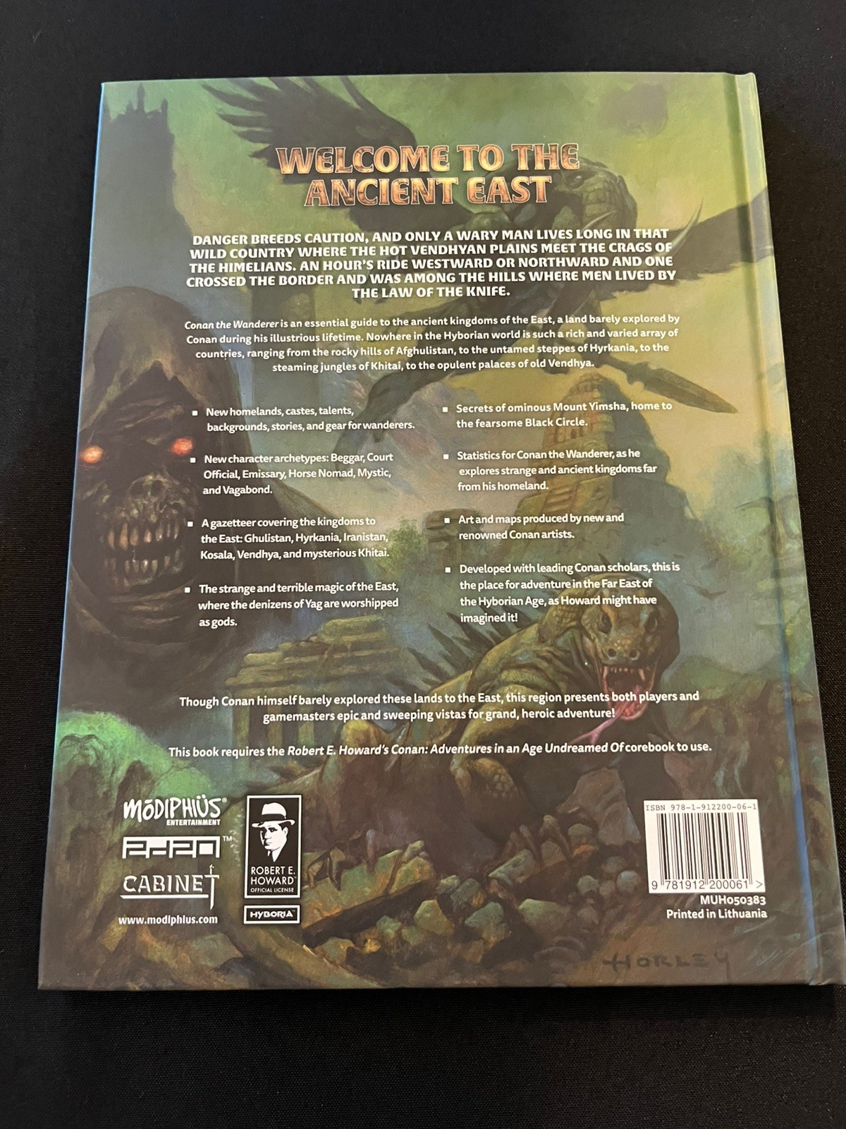 🗡️ CONAN RPG – CONAN THE WANDERER Sourcebook (Modiphius 2d20)