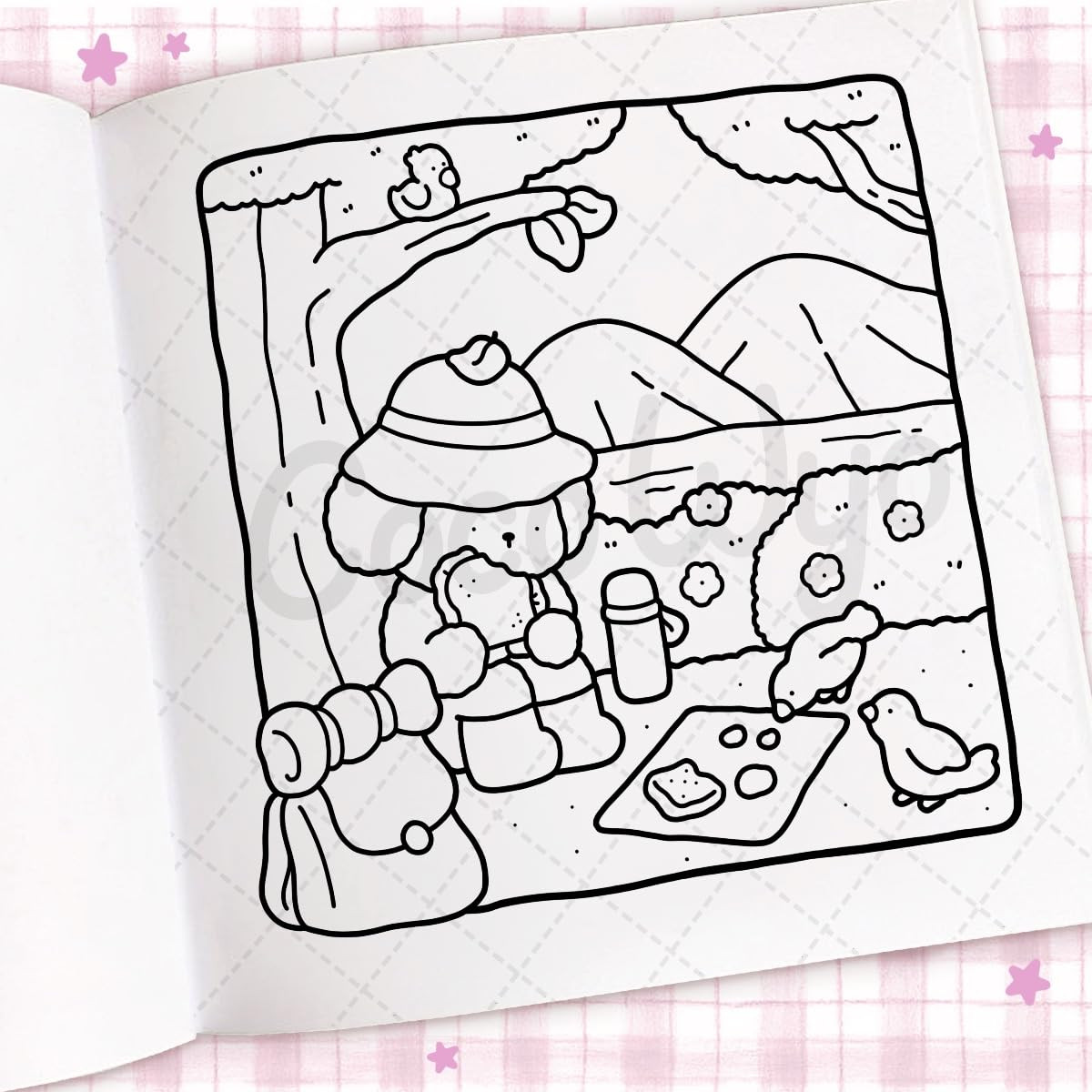 Cozy Days: Coloring Book for Adults and Kids (Cozy Spaces Coloring)