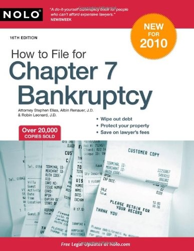 How to File for Chapter 7 Bank – GOOD