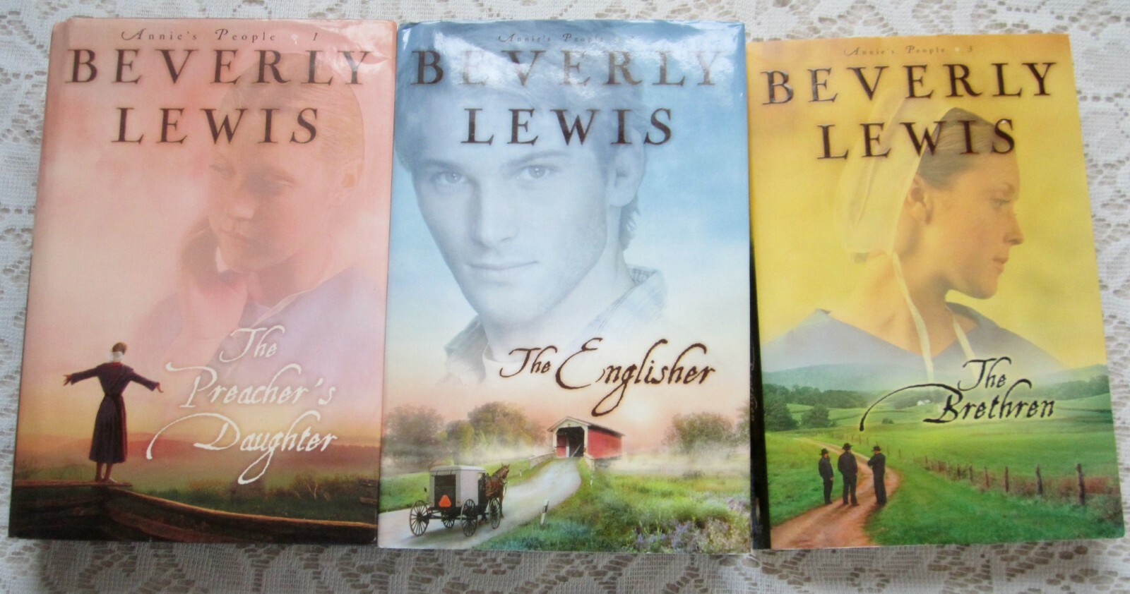 Annie’s People: Annie’s People by Beverly Lewis (2 hardback and 1 paperback)