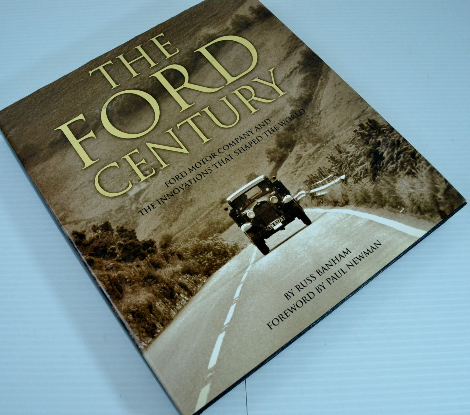 The Ford Century By Russ Banham Fwd Paul Newman Hardcover w/ Dust Jacket