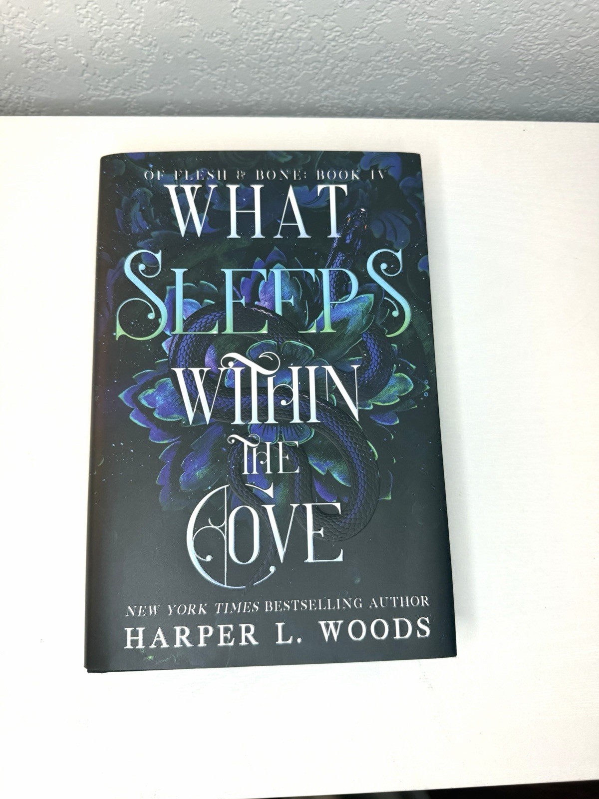 What Sleeps Within the Cove by Harper L. Woods – Brand New – Spray Edges