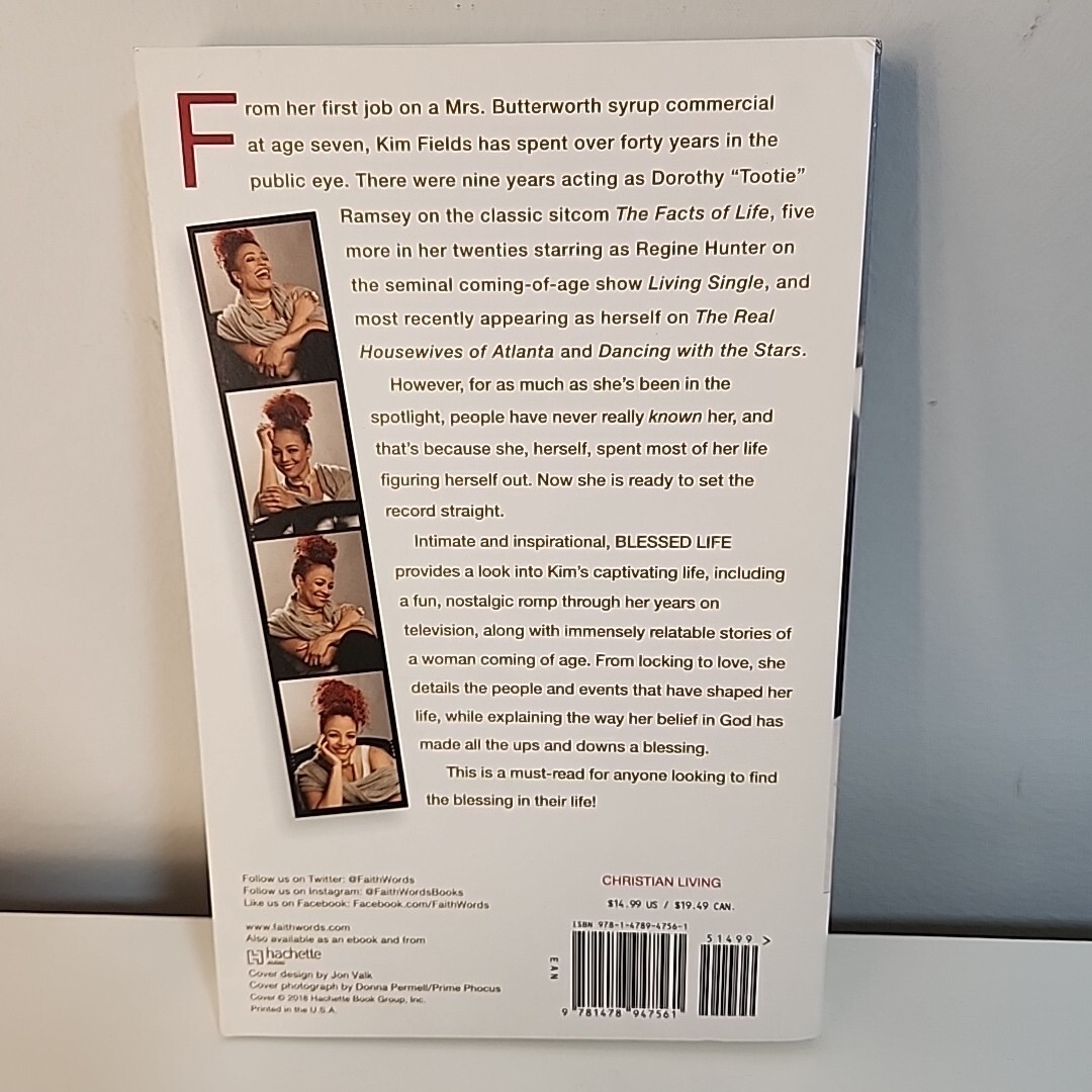 BLESSED LIFE: MY SURPRISING JOURNEY OF JOY, TEARS, AND By Kim Fields **Mint**
