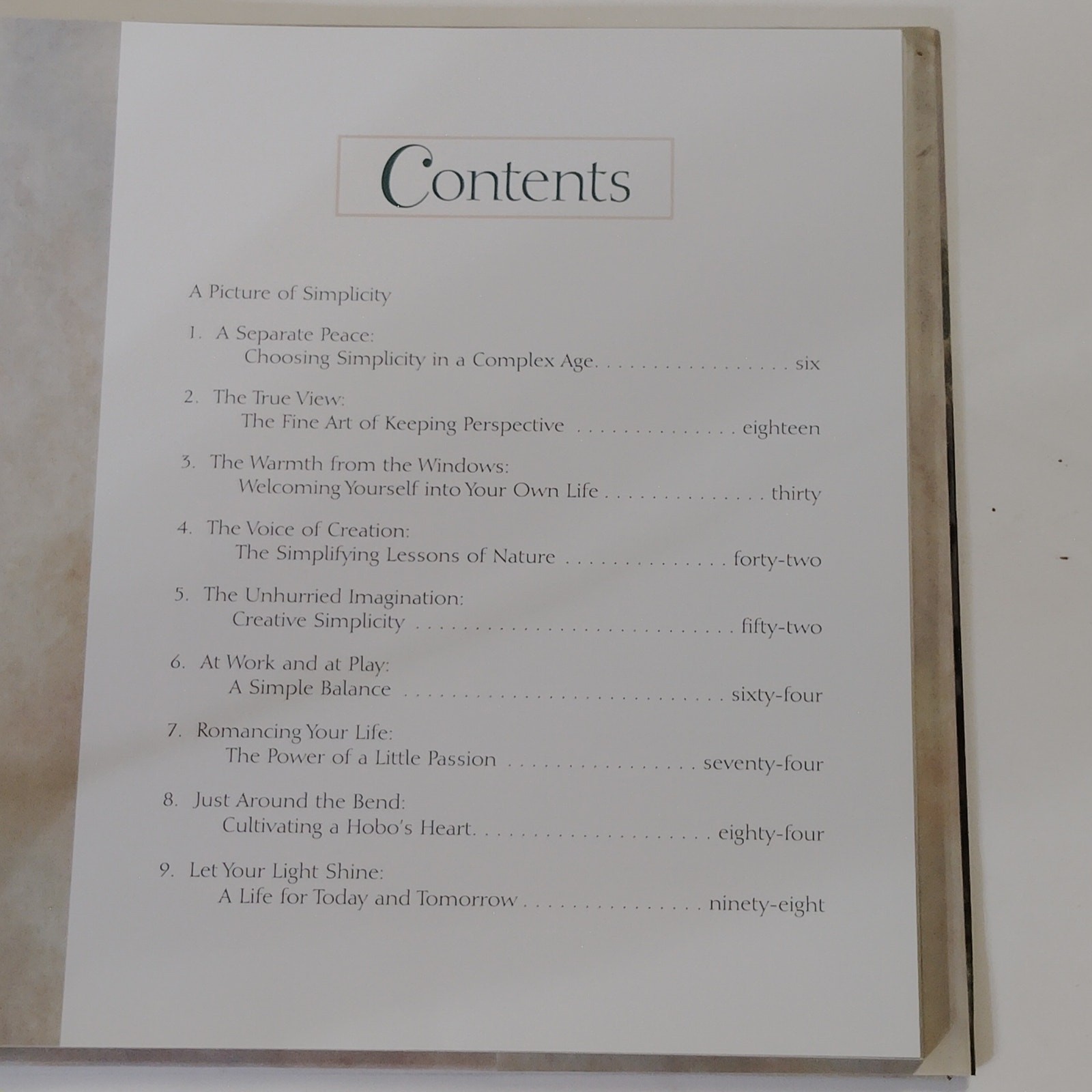 Simpler Times Thomas Kinkade 1994 Hardcover Gift Book 11.25″ x 9.75″