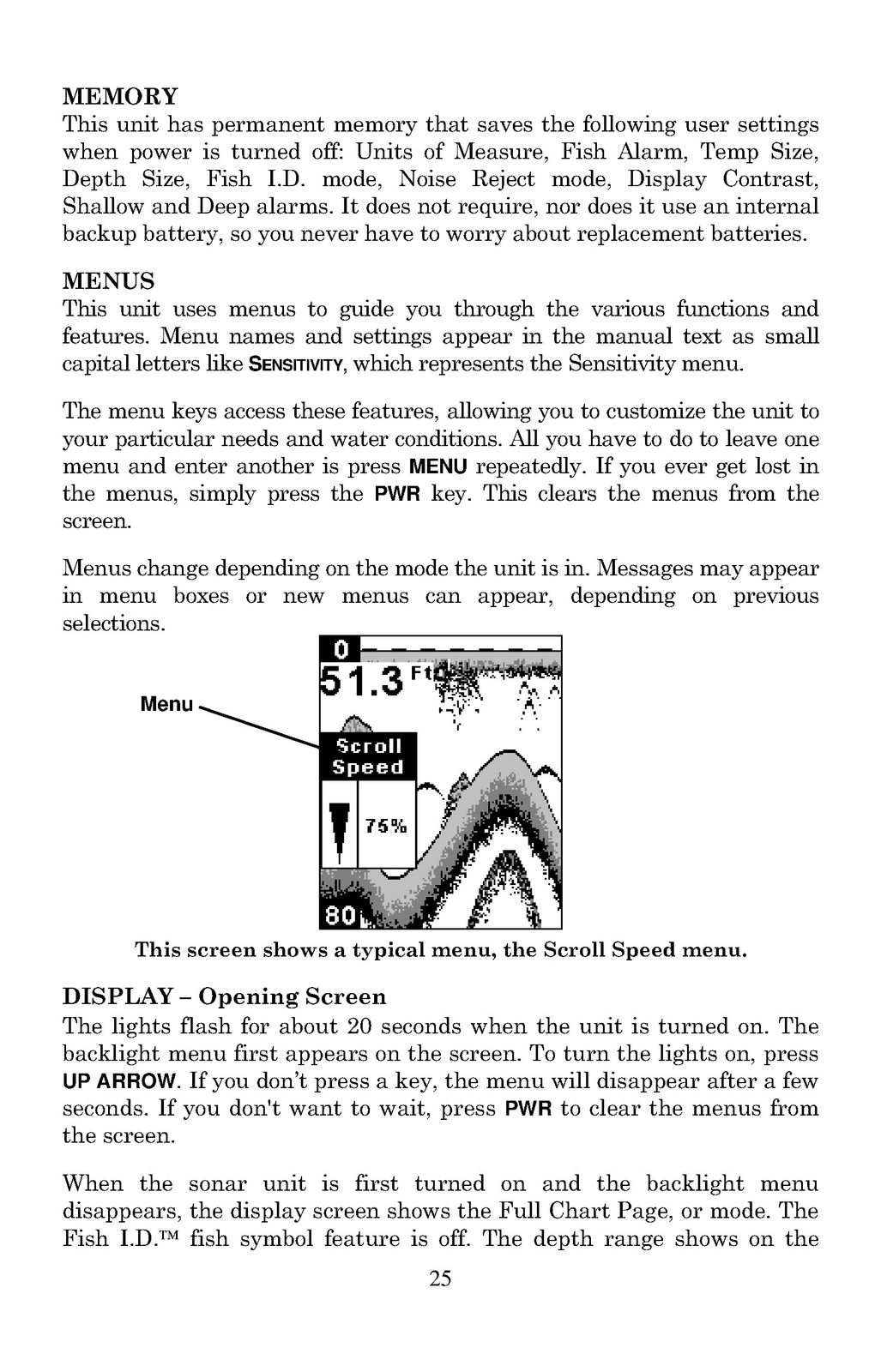 LOWRANCE electronic Lowrance Electronics Fish Finder X51 User Manual – BINDER