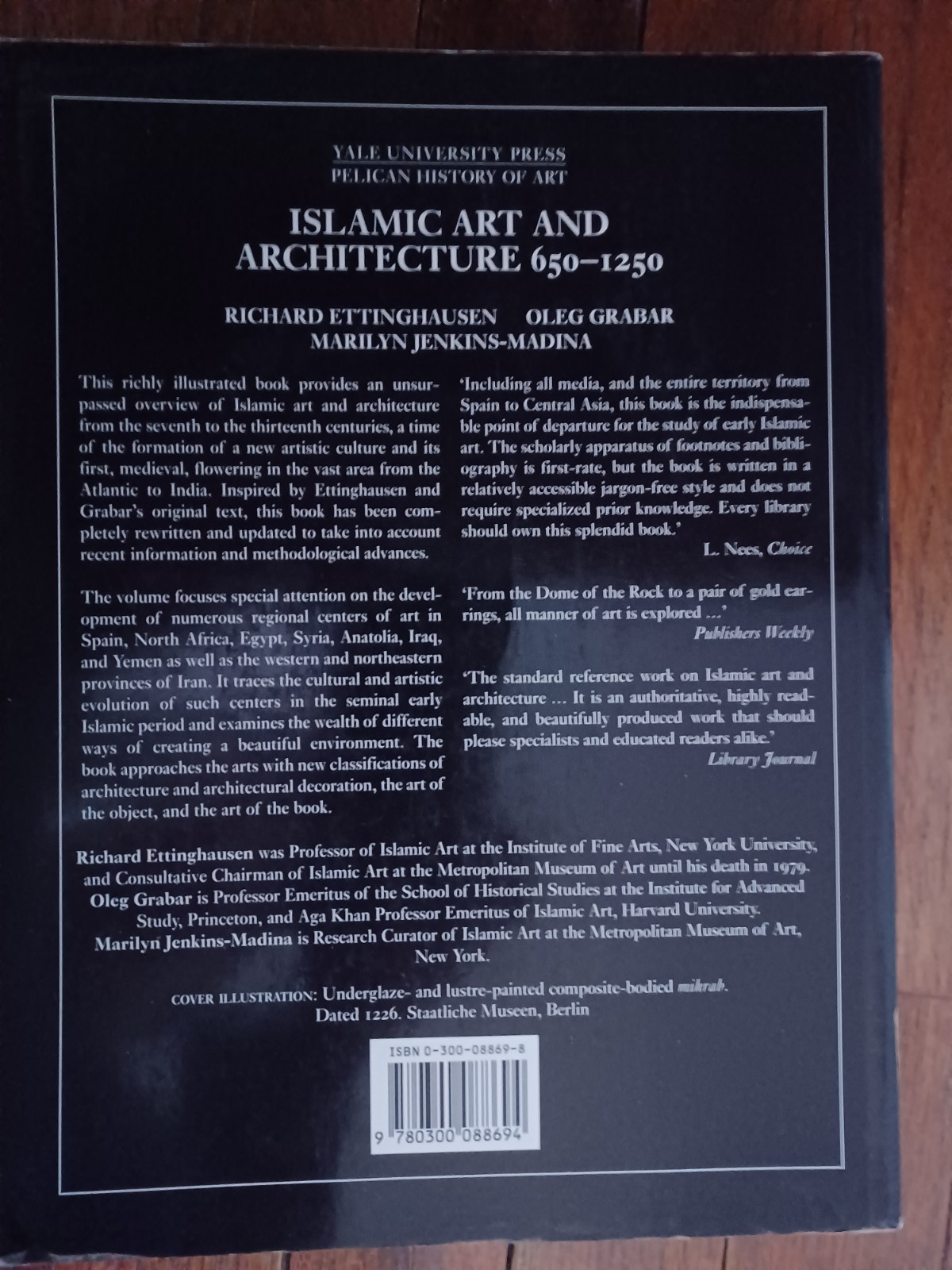 Islamic Art and Architecture 650-1250 Paperback Book Yale University Press