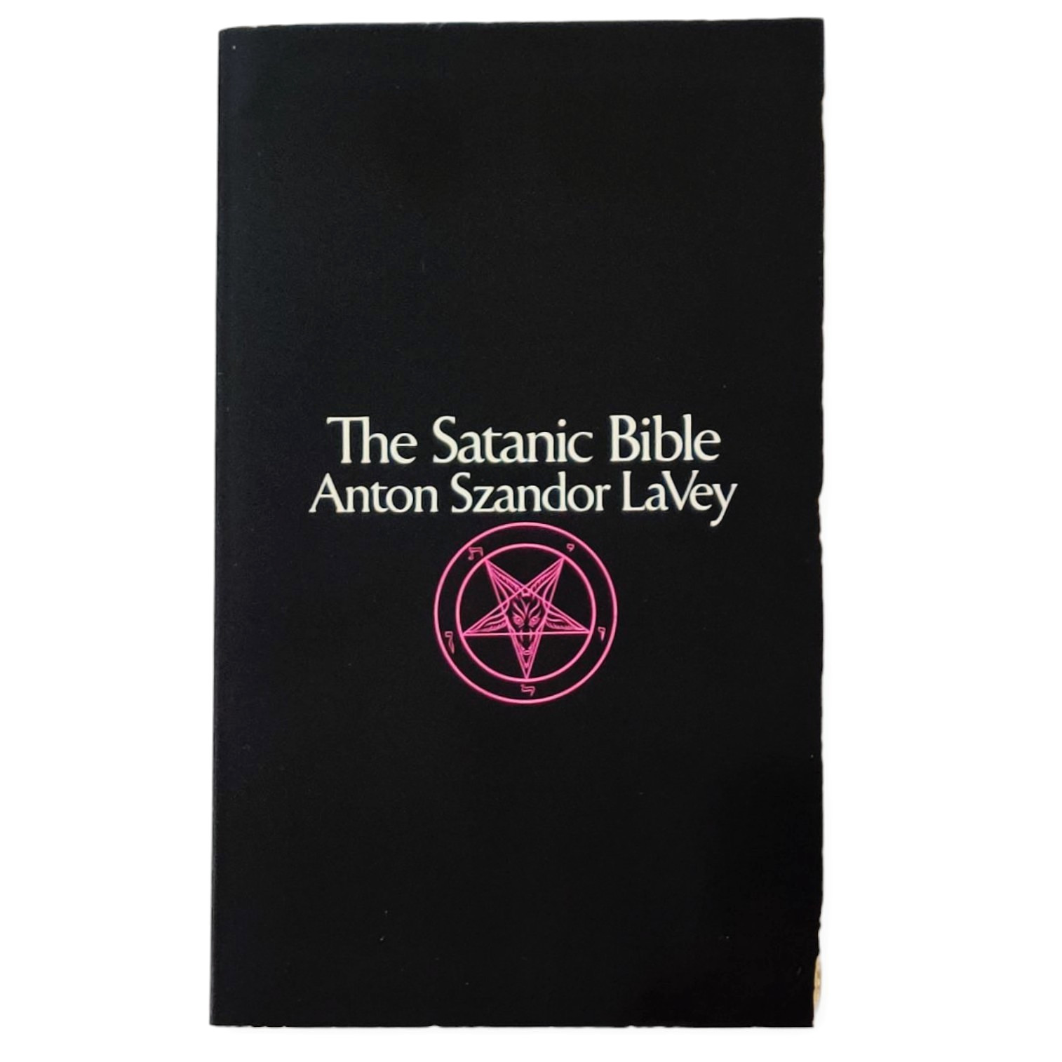 The Satanic Bible Anton Szandor LaVey Avon Paperback 47th Printing