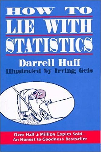 How to Lie with Statistics by Darrell Huff Irving Geis Reissue edition (Text…