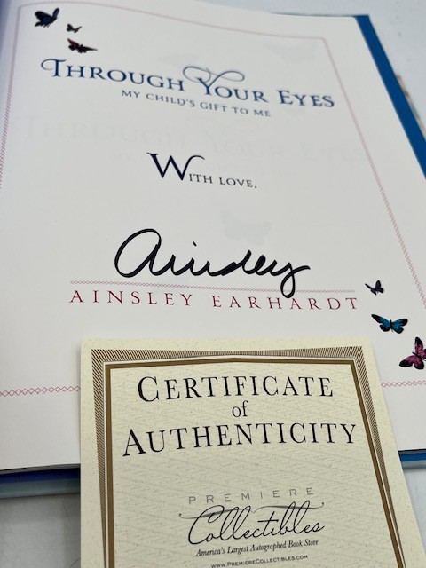 Signed & COA! “Through Your Eyes: My Child’s Gift to Me” By Ainsley Earhardt.