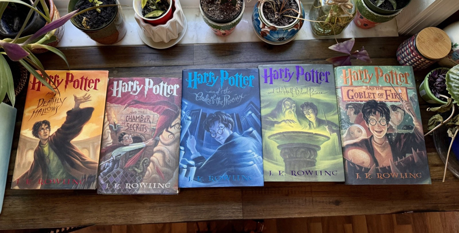 Harry Potter Hardcover Set: 5 Books by J. K. Rowling