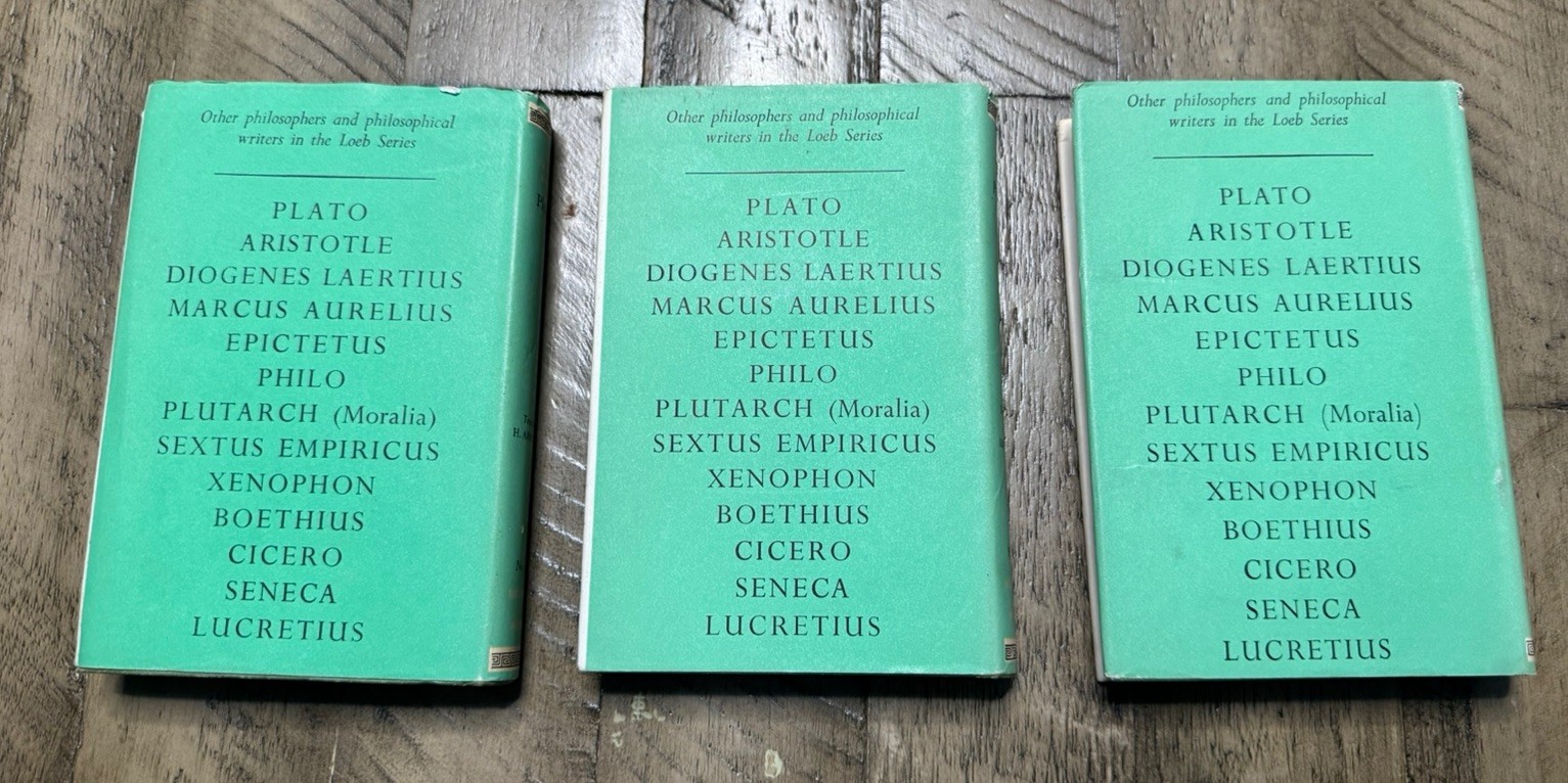 Plotinus Enneads Vol 1, 2, 3 translated by H. Armstrong – Loeb Classical Library