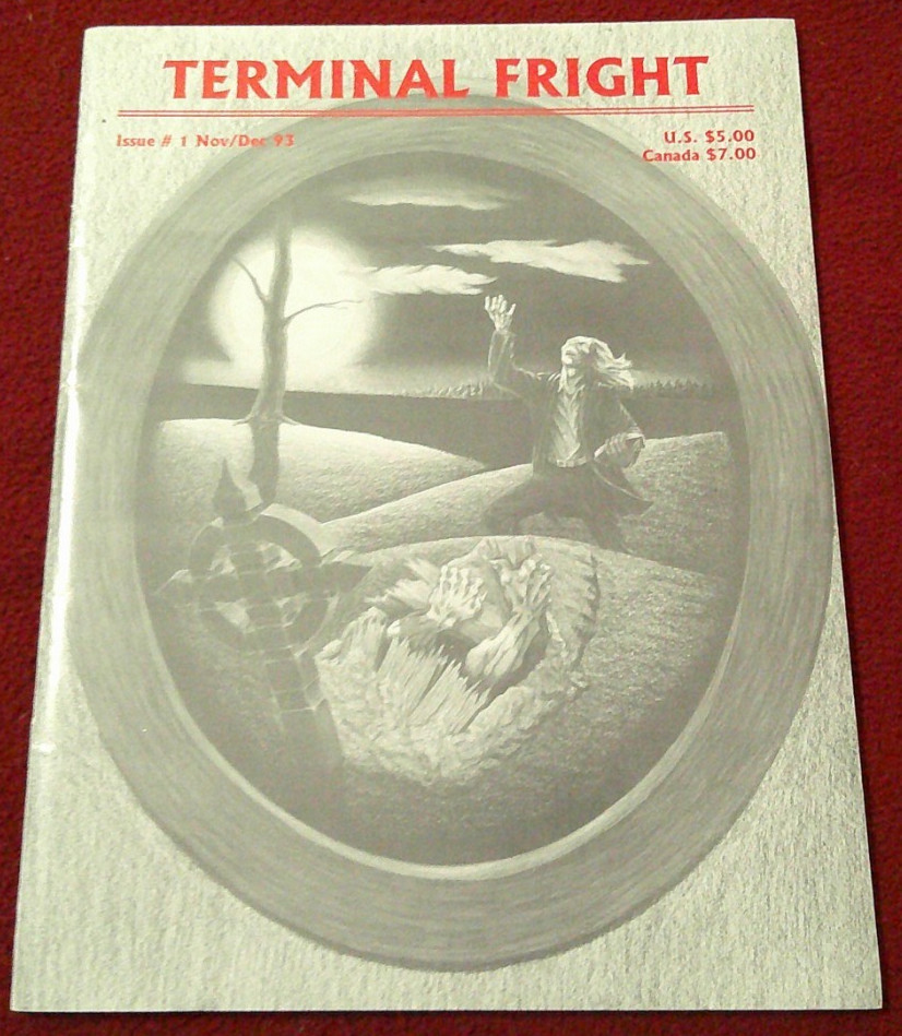 Terminal Fright magazine #1 November 1993 horror Stephen Mark Rainey