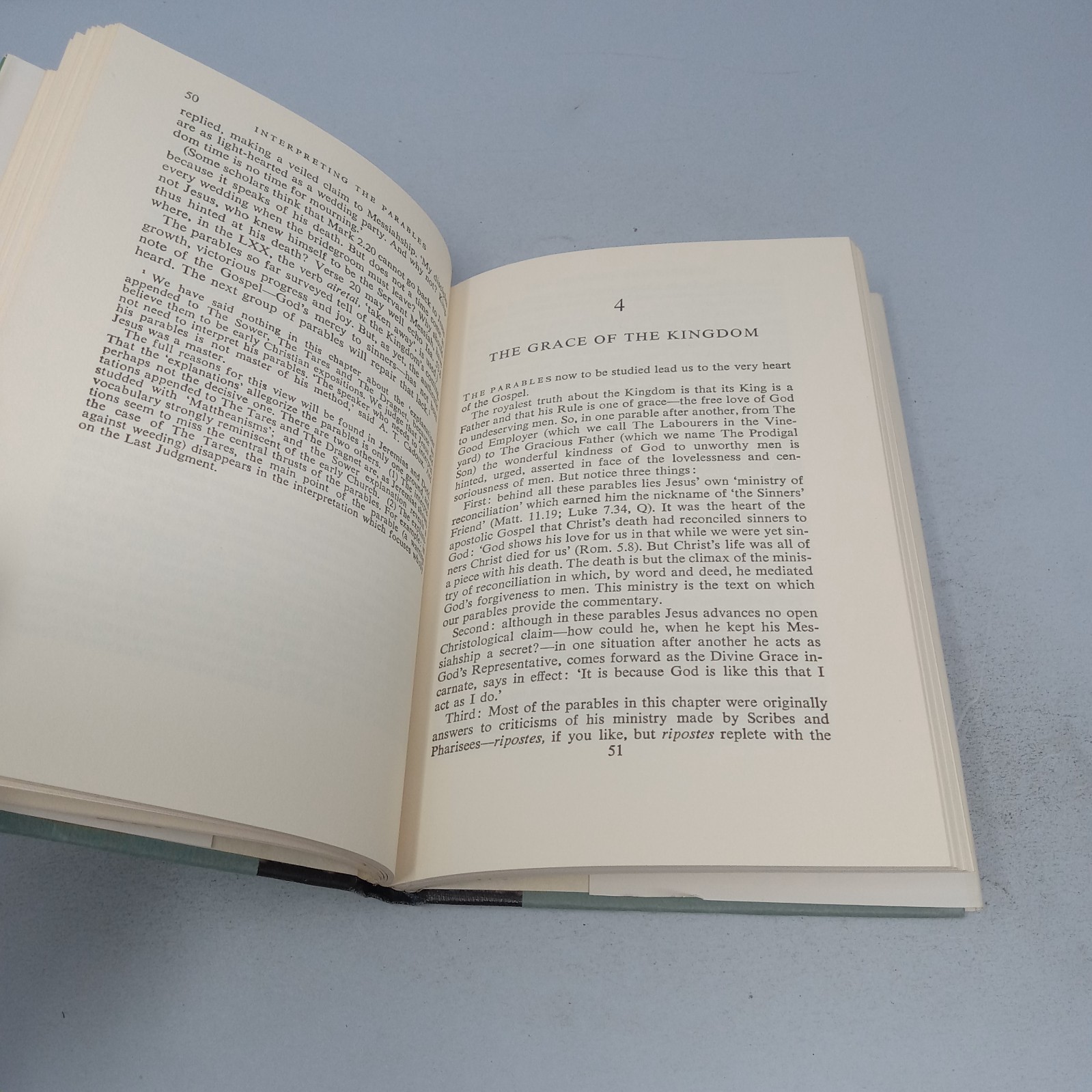 Interpreting the Parables: 1960 Westminster Press Hardcover Archibald M. Hunter