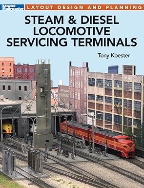 Steam & Diesel Locomotive Servicing Terminals Paperback LN
