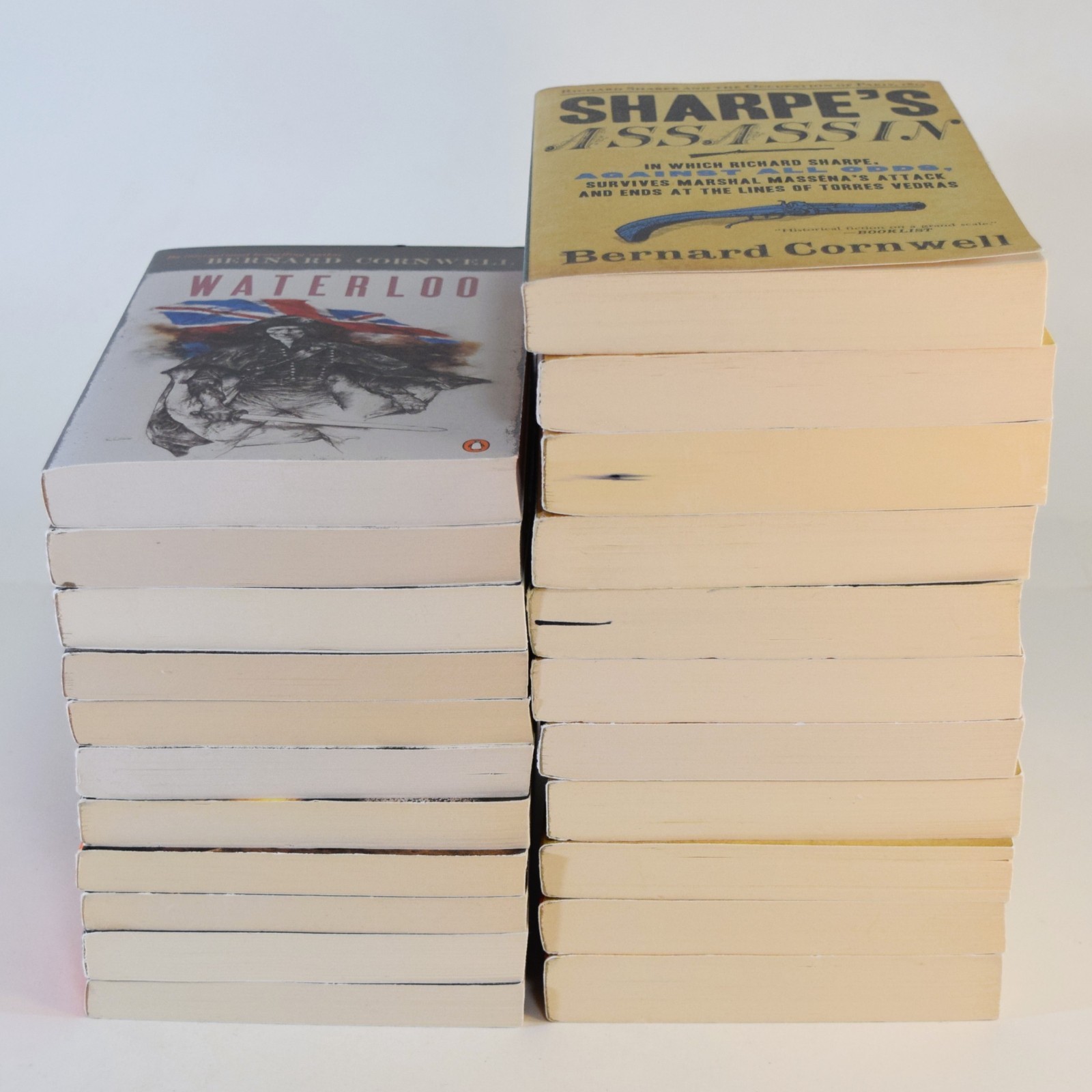 Complete Series Set SHARPE 1-22 – Bernard Cornwell Military Fiction Lot Sharpe’s