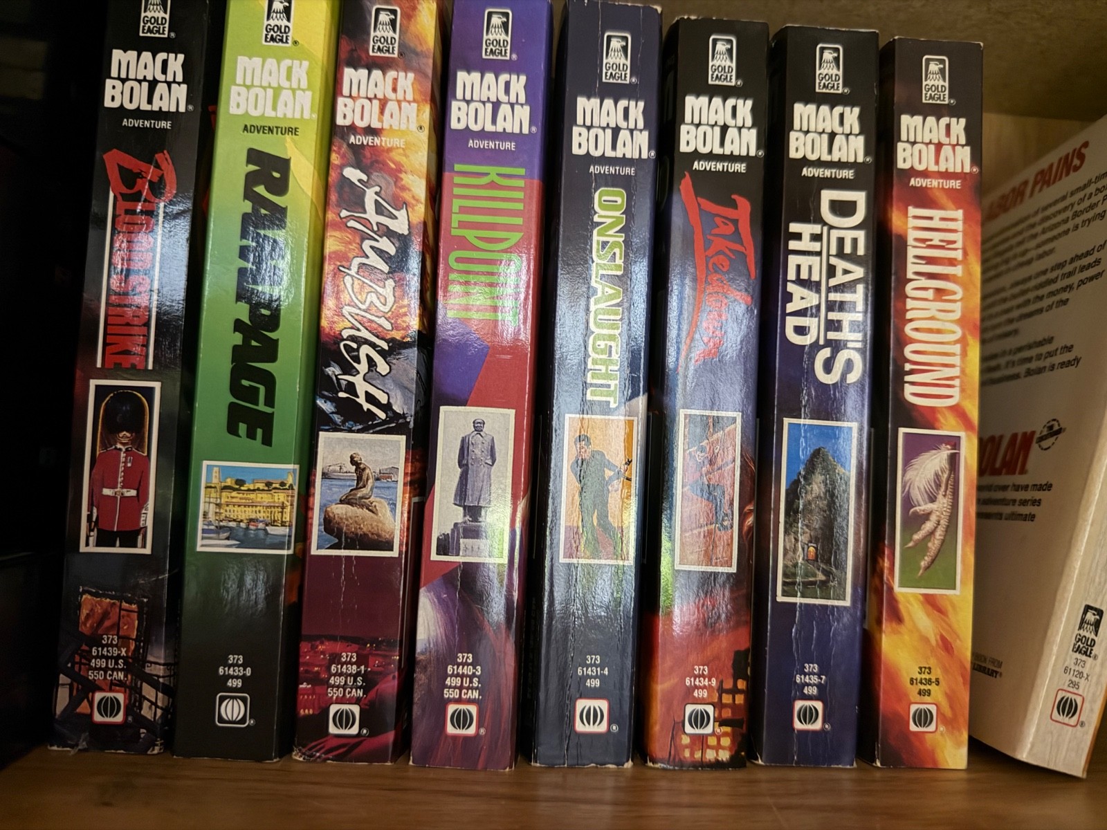 Mack Bolan Paperbacks – you pick, Flat $4.95 shipping