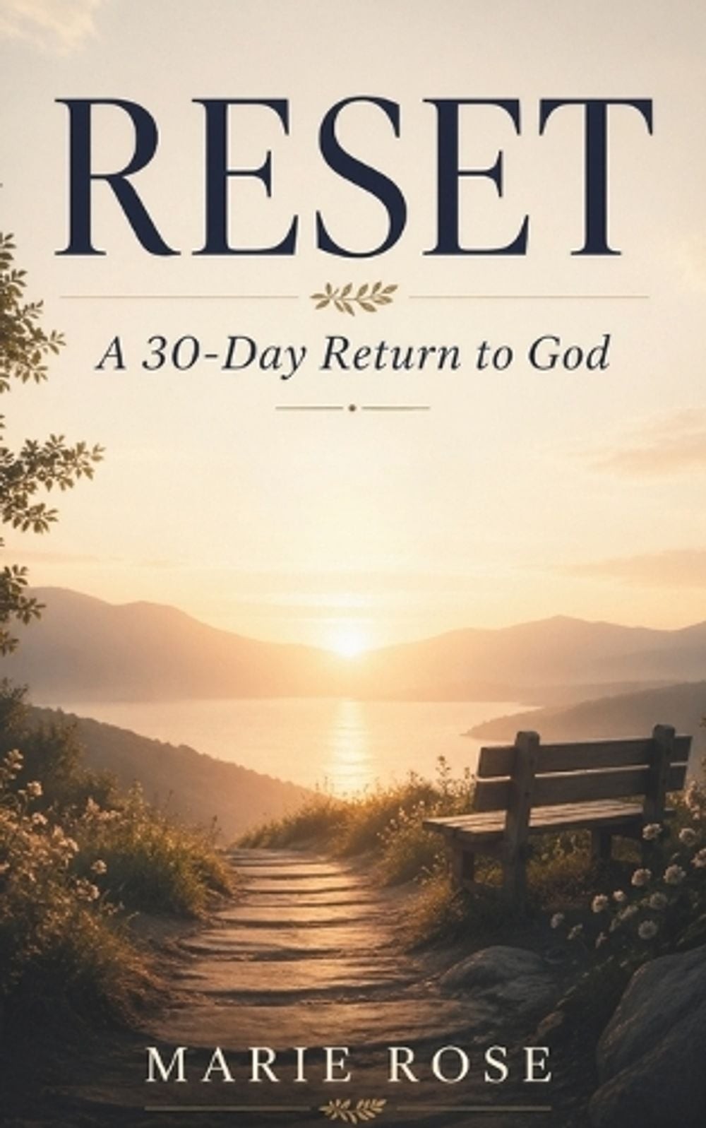 Reset: A 30 Day Return to God by Marie Rose Paperback Book