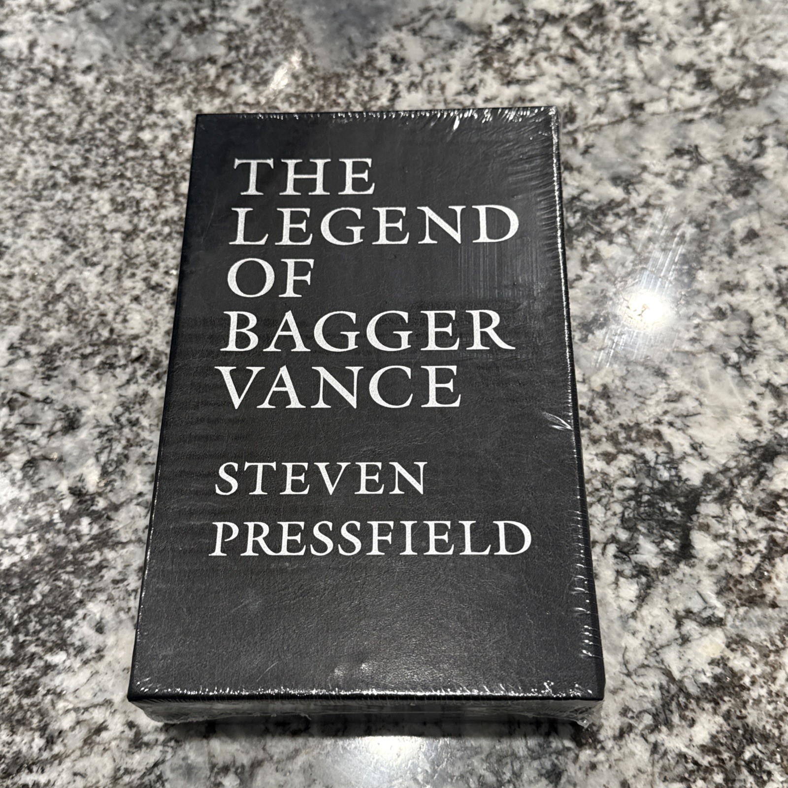 The Legend of Bagger Vance Book by Steven Pressfield NEW Signed Sealed Numbered