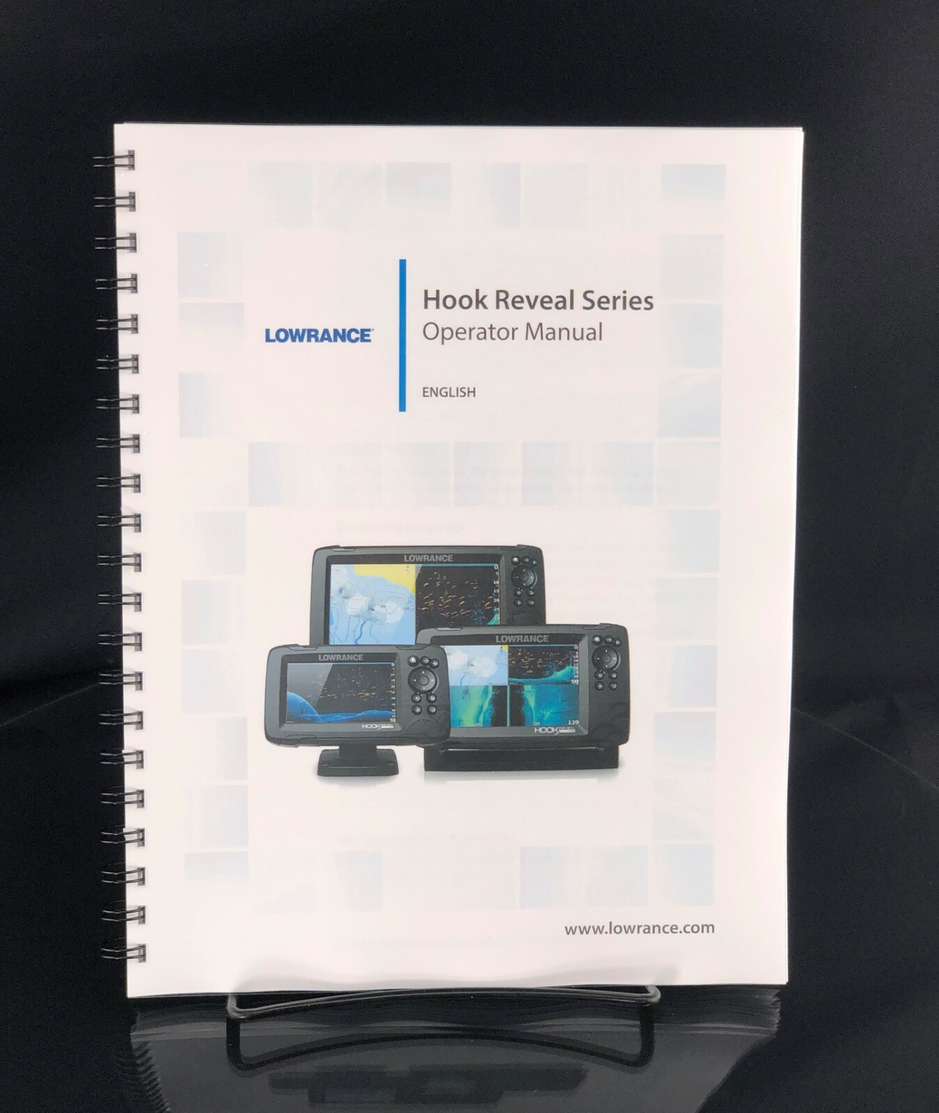 Lowrance HOOK Reveal Series Sonar Manual Instructions: 86 Pages Full Color