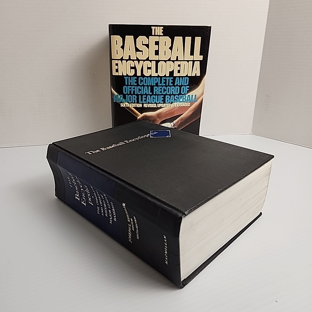 The Baseball Encyclopedia 6th Edition Joseph L. Reichler HCDJ 1985 Macmillian