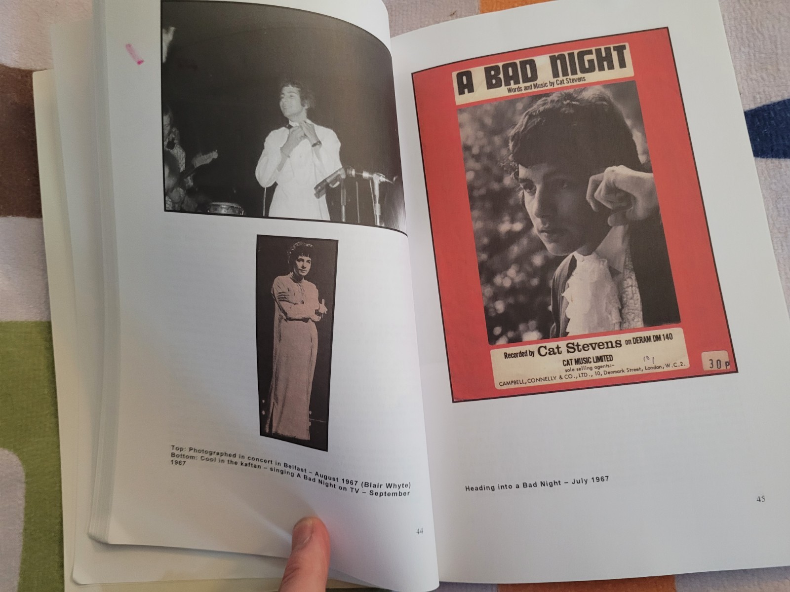 Cat Stevens: Complete Illustrated Biography and Discography by George Brown PB