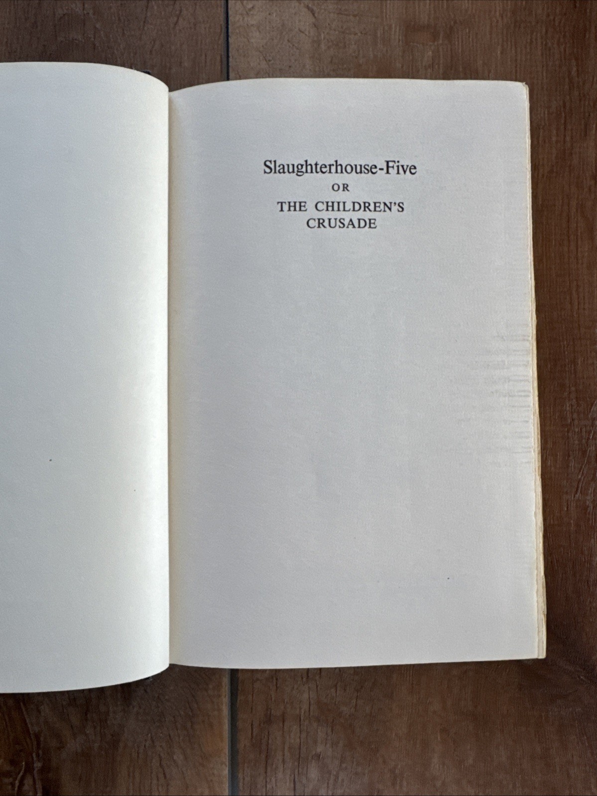 4 KURT VONNEGUT JR Slaughterhouse Five Sirens of Titan Breakfast of Champions HC