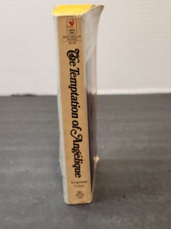 The Temptation of Angelique Angelique series, Book 7 Sergeanne Golon 1971 PB GC