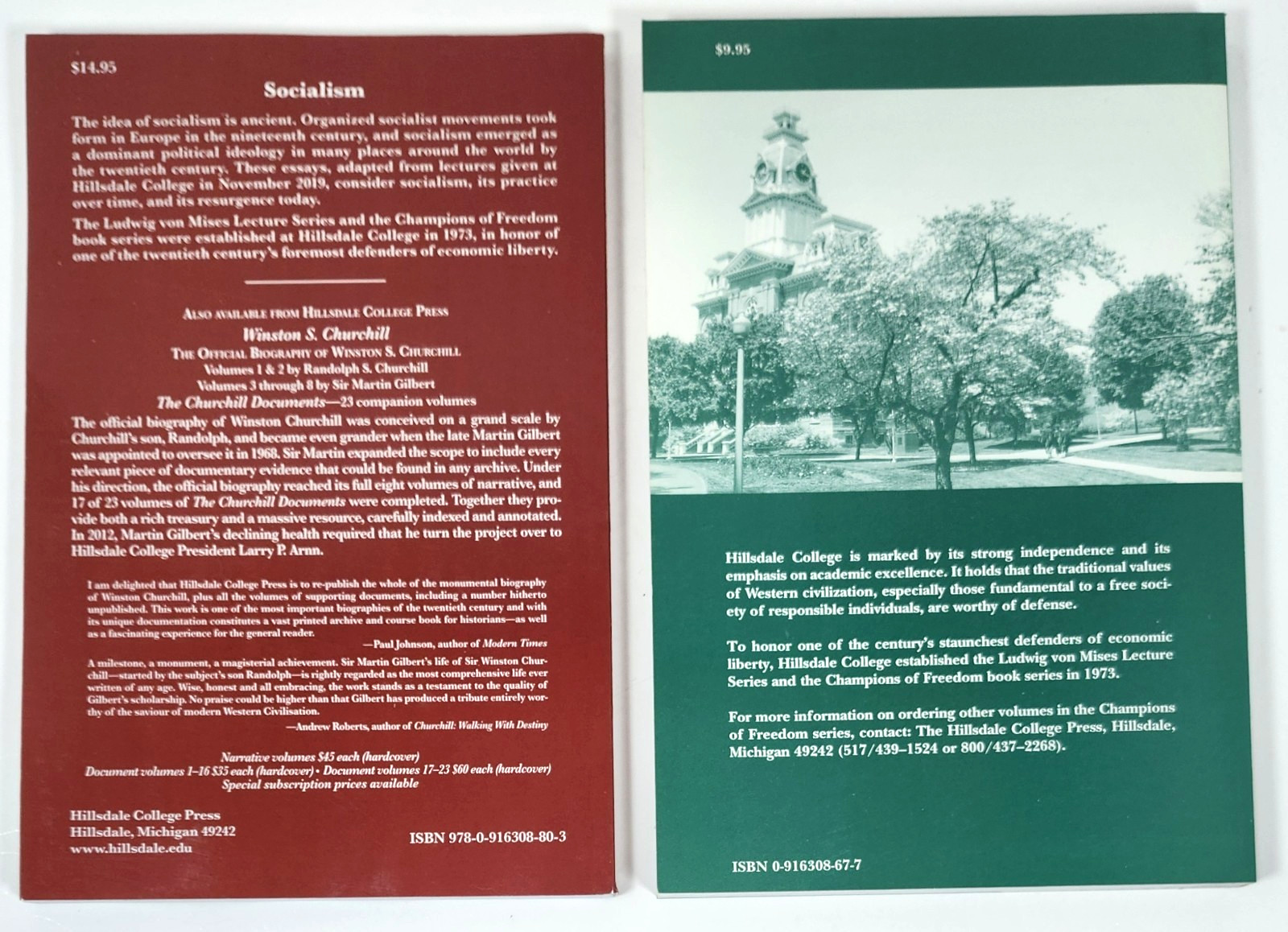 Champions of Freedom Lot-Ludwig von Misees Lecture Series: 2010s TP-Economics
