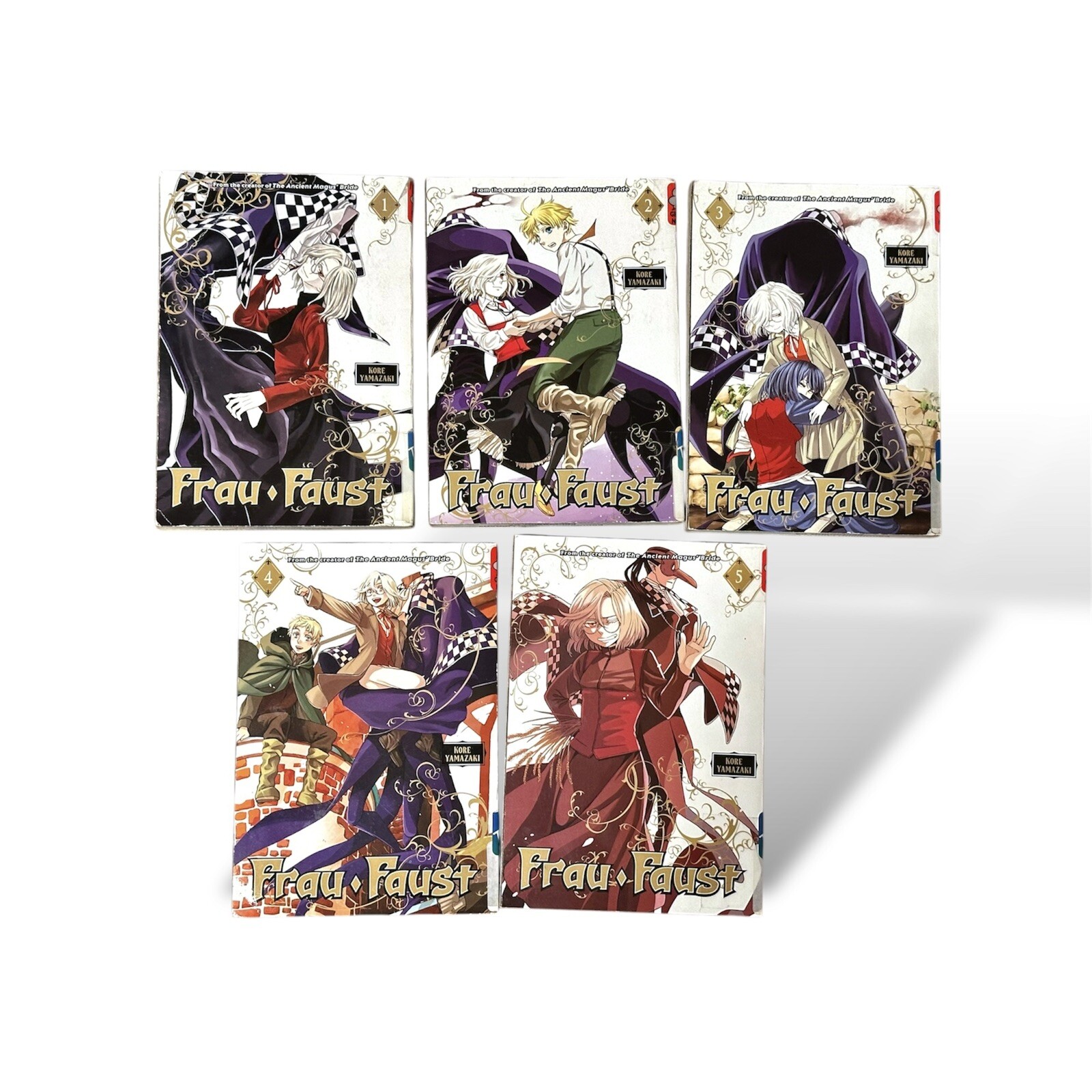FRAU FAUST Vol 1-5 Set English Manga By Kore Yamazaki, Kodansha Comics 13+