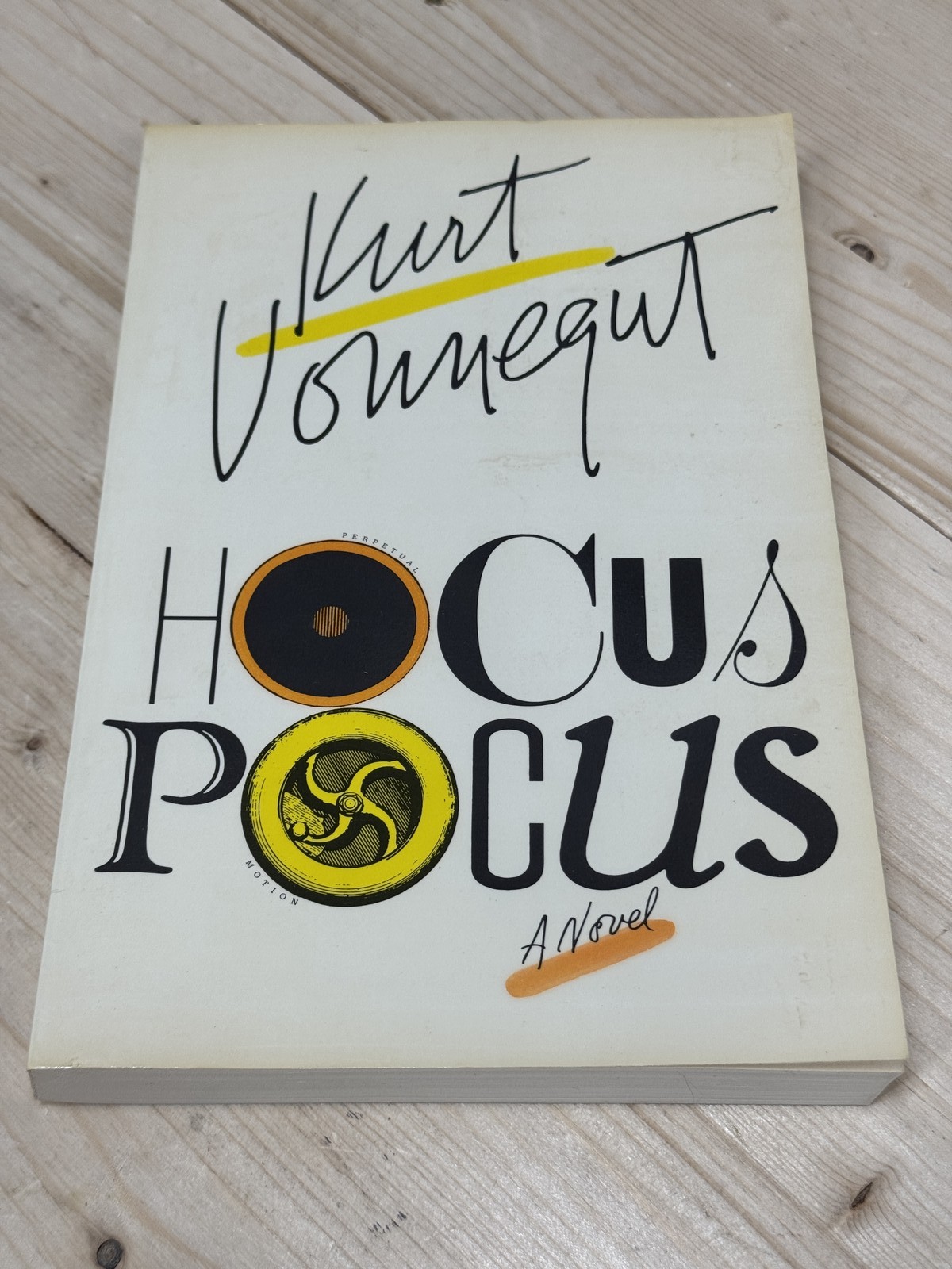 Kurt Vonnegut Hocus Pocus 1990 Hardcover First Edition G. P. Putnam’s Sons