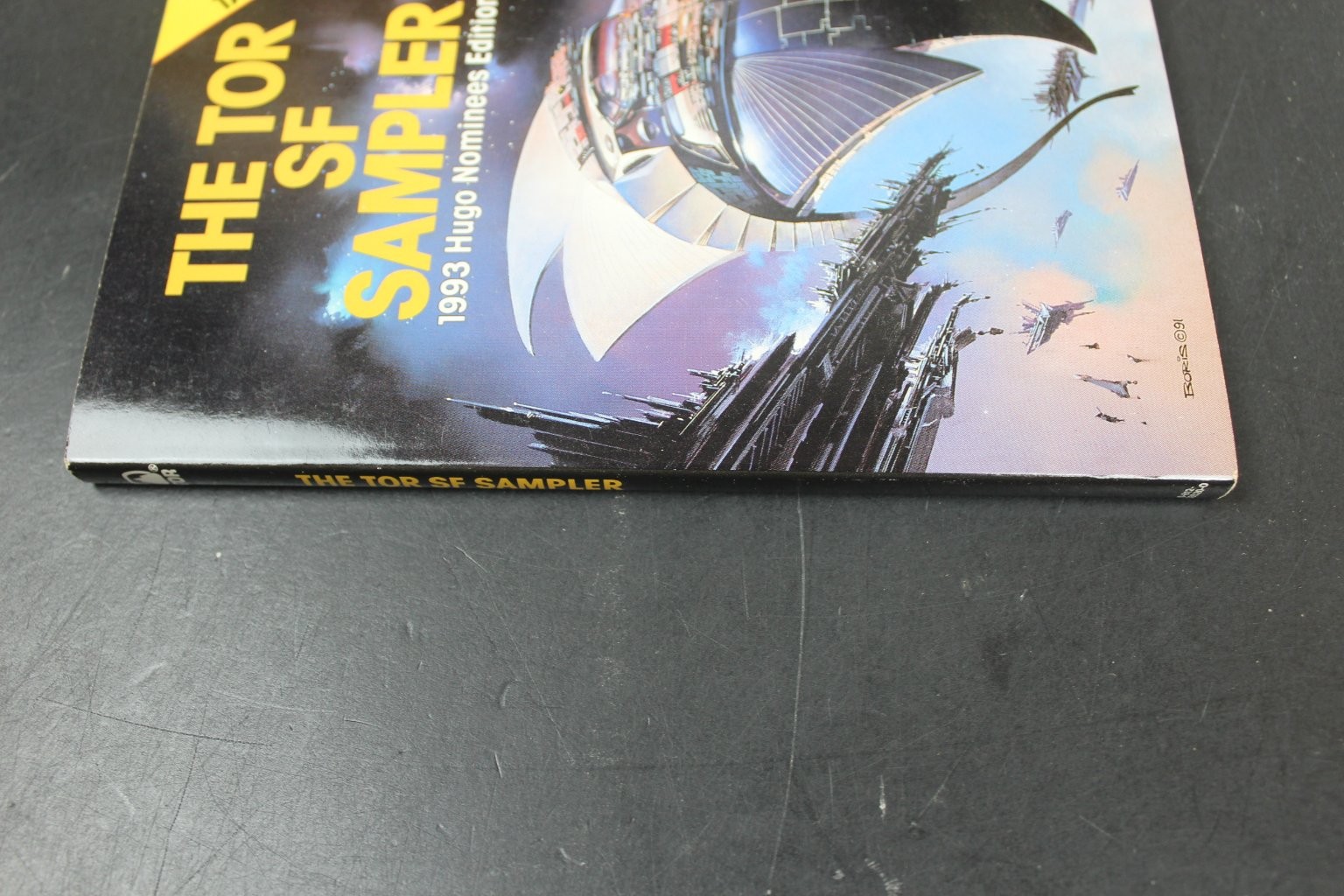 Tor SF Sampler Vinge McHugh 1993 Hugo Nominees Edition Science Fiction Tor Books