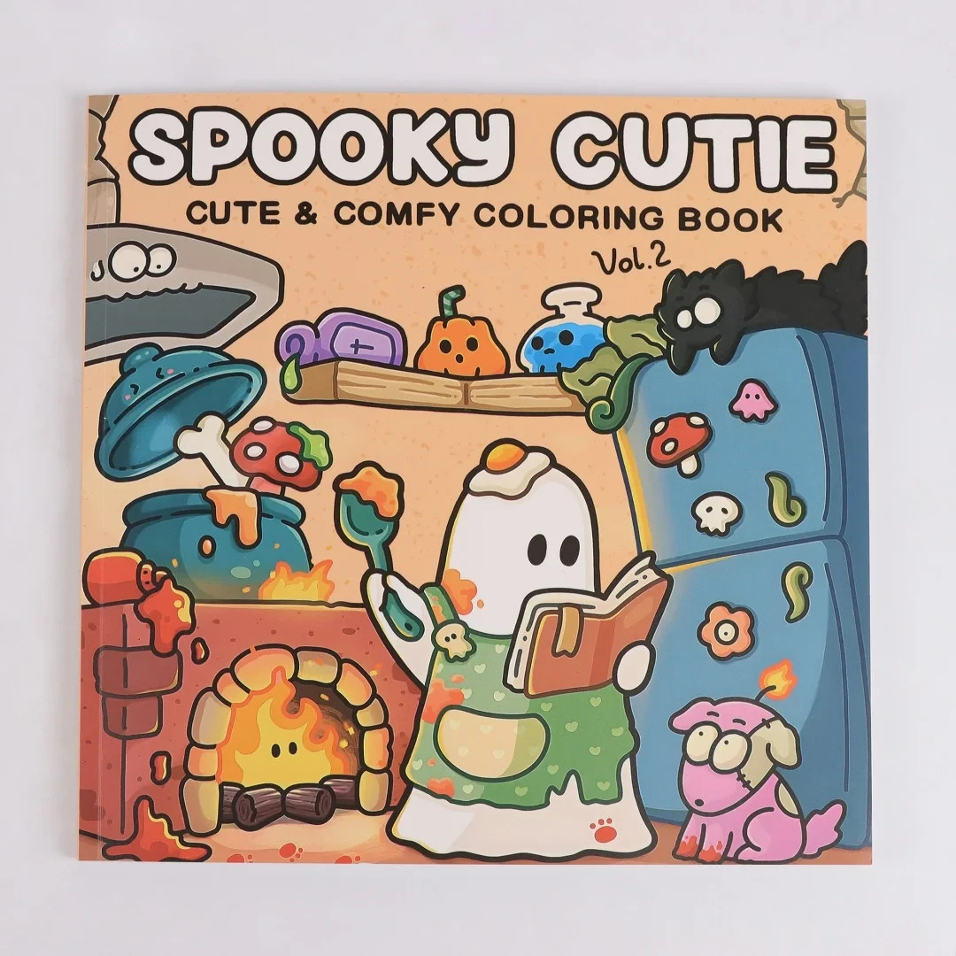 Spooky Cutie by Coco Wyo: Coloring Book for Adults and Teens | Paperback
