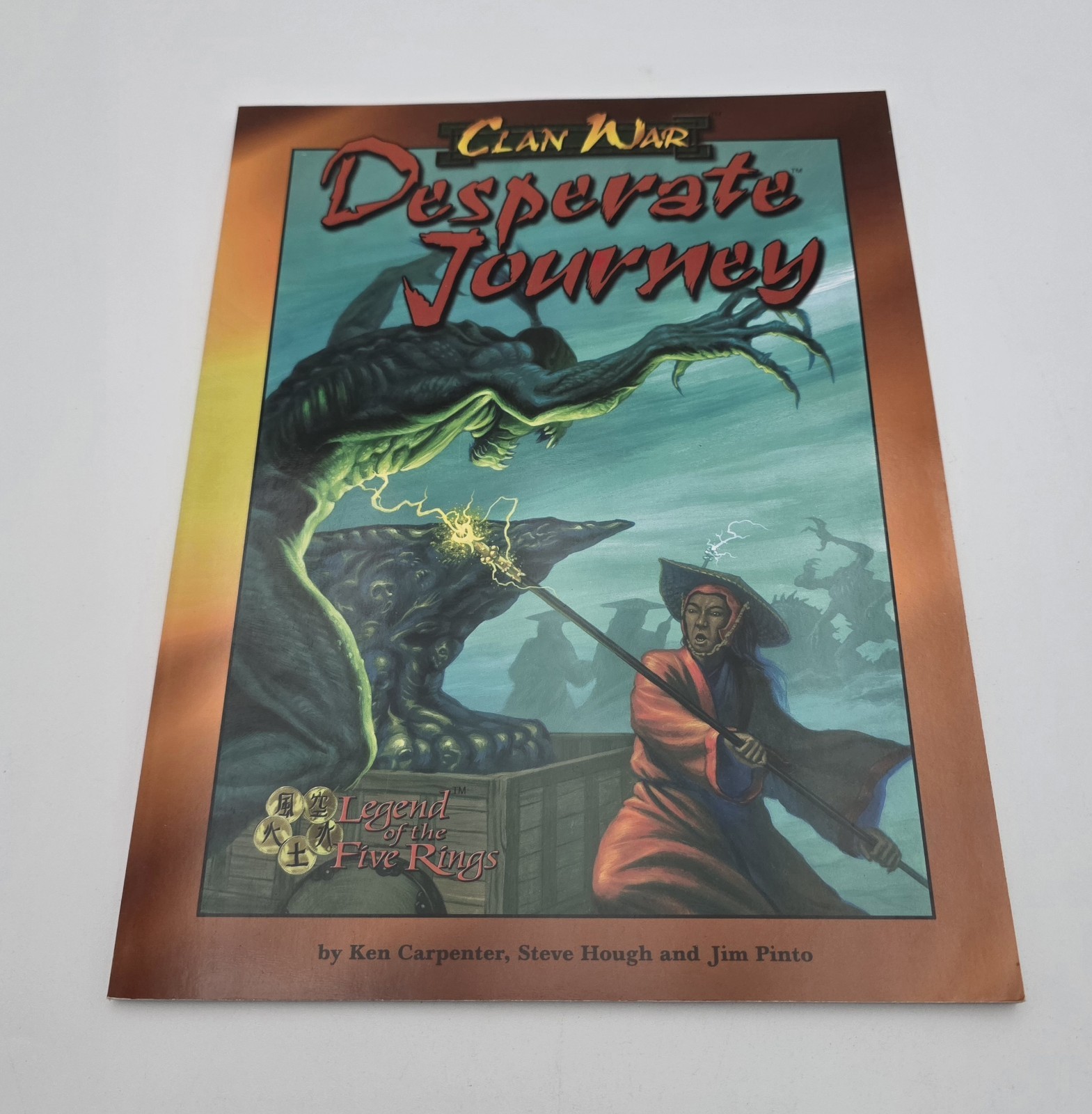 L5R Clan War Desperate Journey Book CW 1001 – 2000 Wizards of the Coast AEG