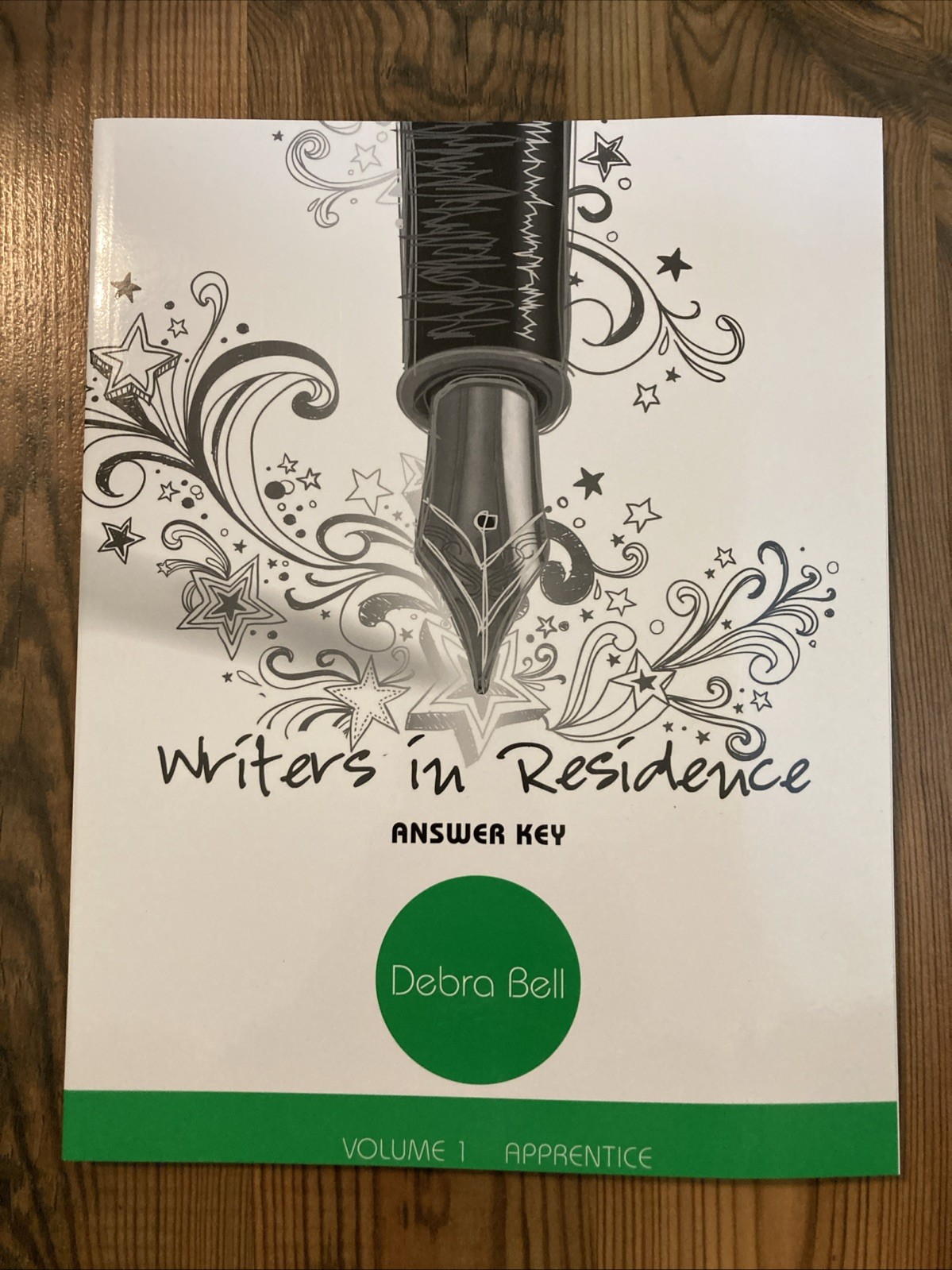 Writers in Residence Volume 1: Answer Key ~ Debra Bell (2015, Paperback) NEW!