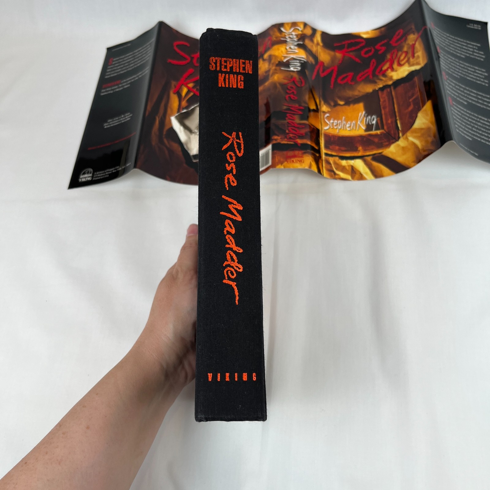 Stephen King Rose Madder 1995 1st Edition 1st Printing Viking Hardcover DJ