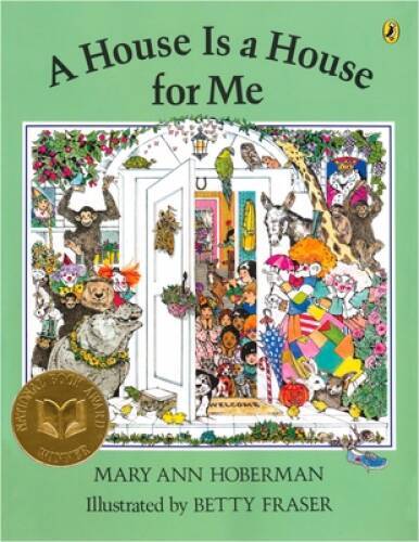 A House Is a House for Me – Paperback By Hoberman, Mary Ann – GOOD