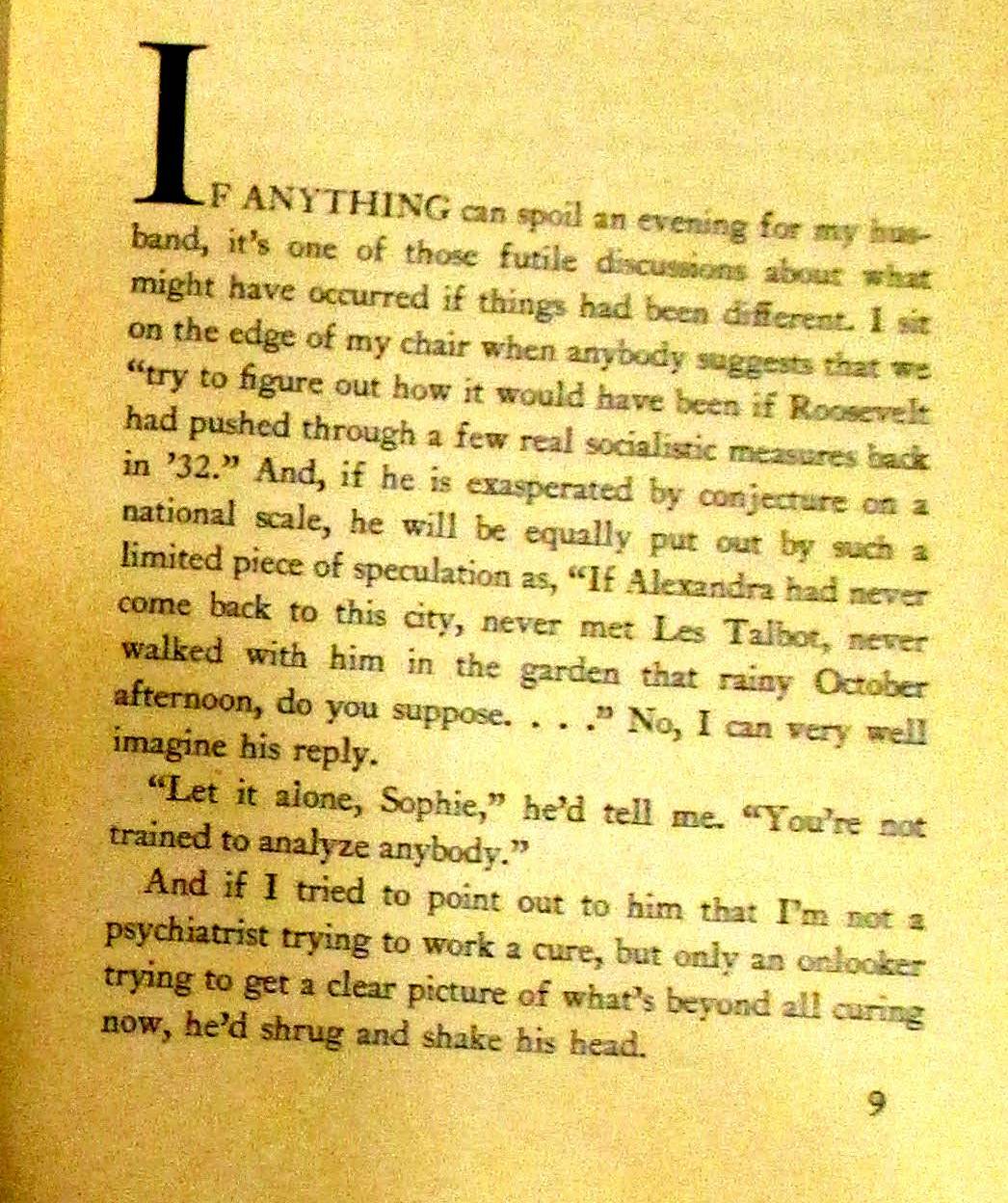 “Alexandra” Gladys Schmitt 1947 H/C 315 Pages