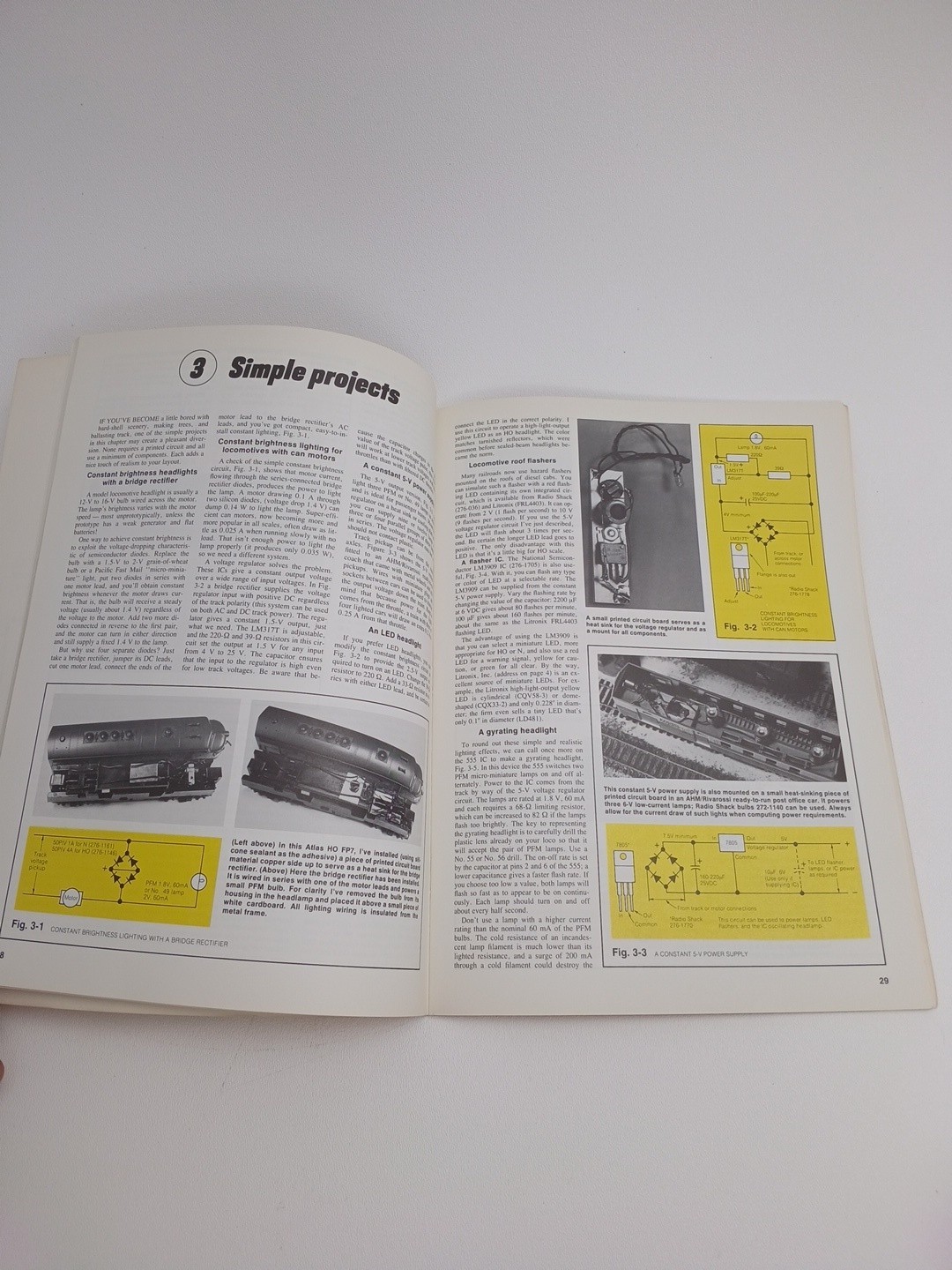 34 New Electronic Projects for Model Railroaders By Peter J. Thorne 1986 Book