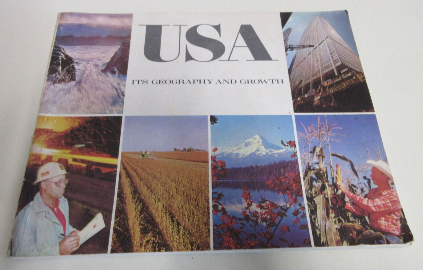 USA: Its Geography and Growth – United States Info. Service – 127 Pages – 1970s