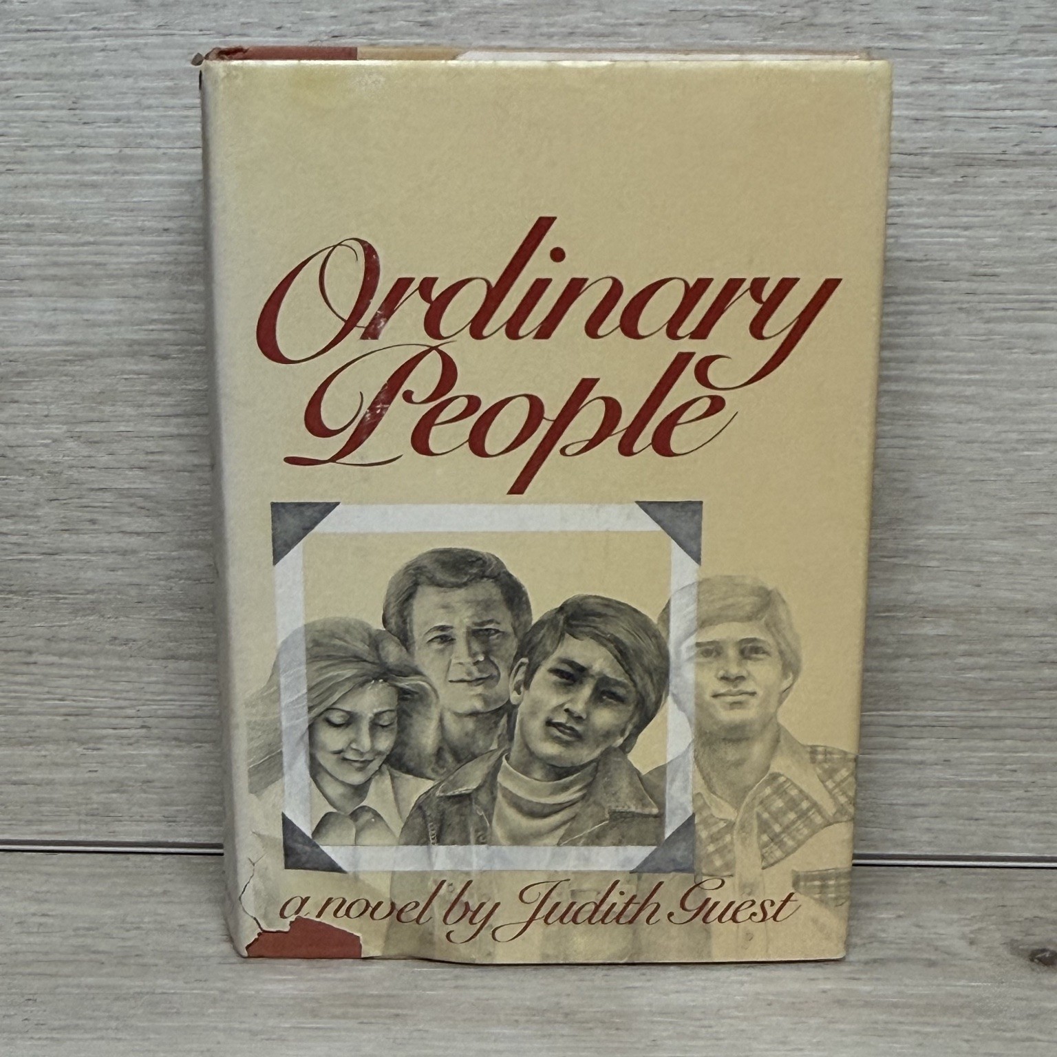 Ordinary People Judith Guest 1976 First Edition Second Printing Novel Viking