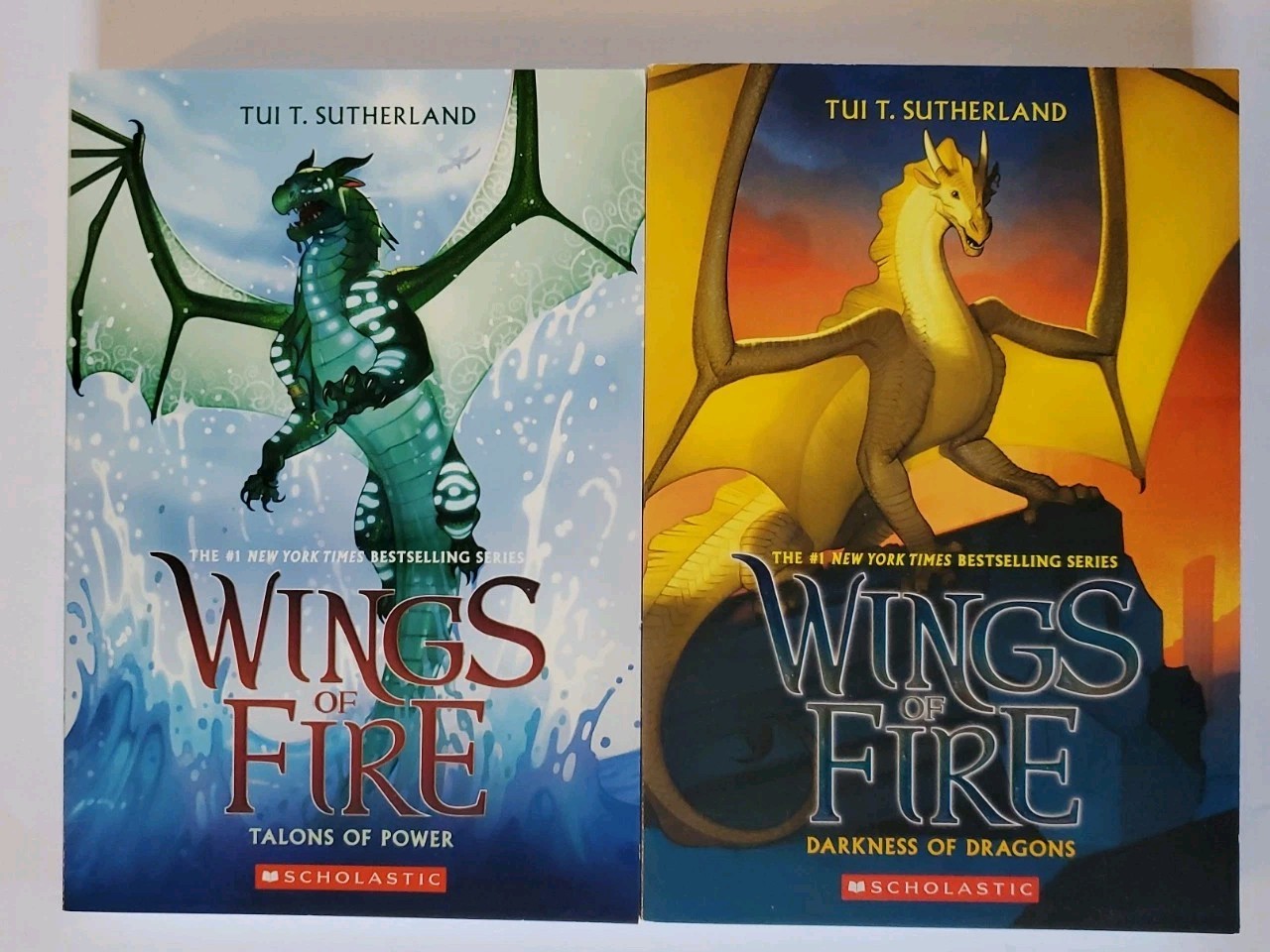 Lot Set of Wings of Fire Pb Books 1-14 by Tui T. Sutherland Scholastic Fantasy