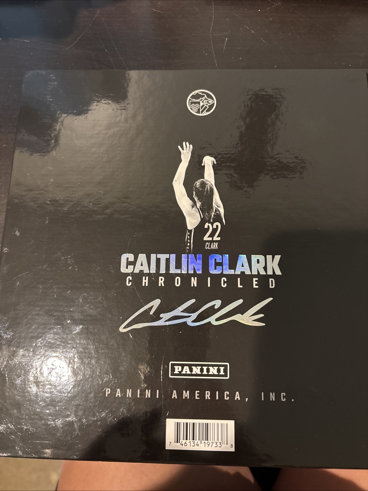 2025 Panini Caitlin Clark Chronicles Exclusive Hardcover Book Only No Cards